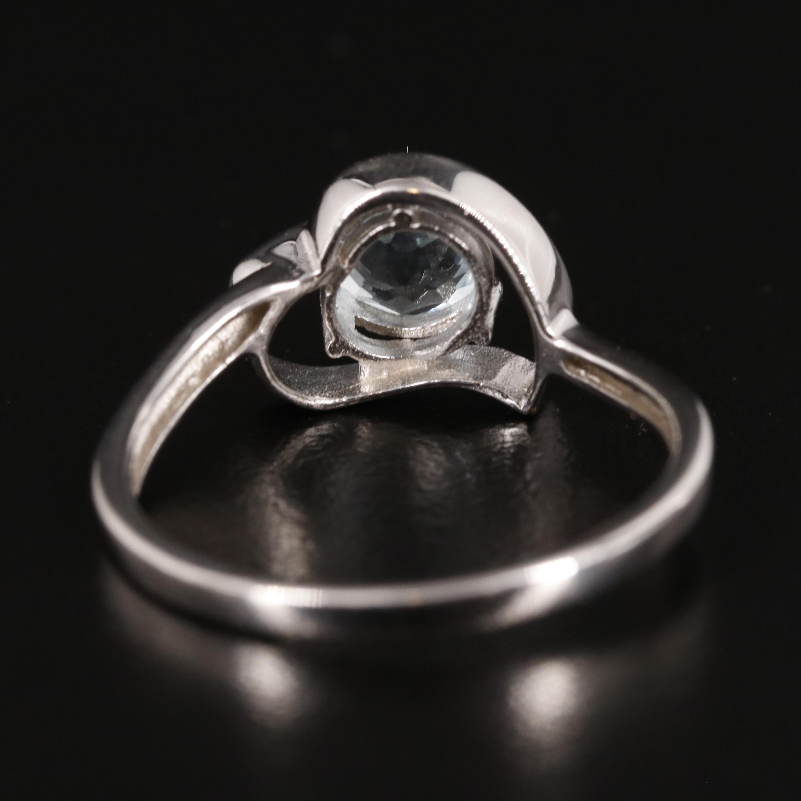 Sterling Blue Topaz Ring