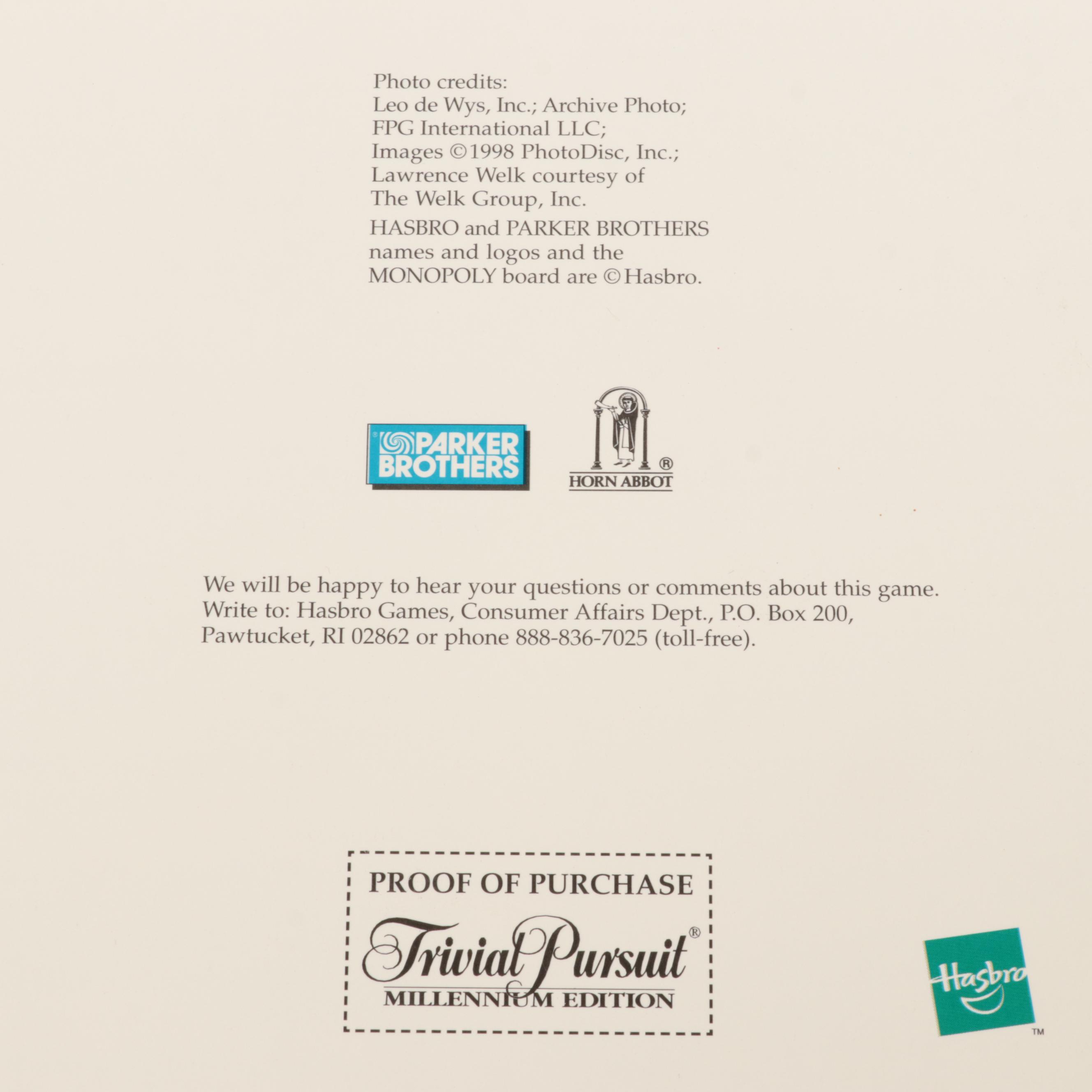 Trivial Pursuit, Caddyshack Trivia, Poker Set and Chicago Trivia Board Games