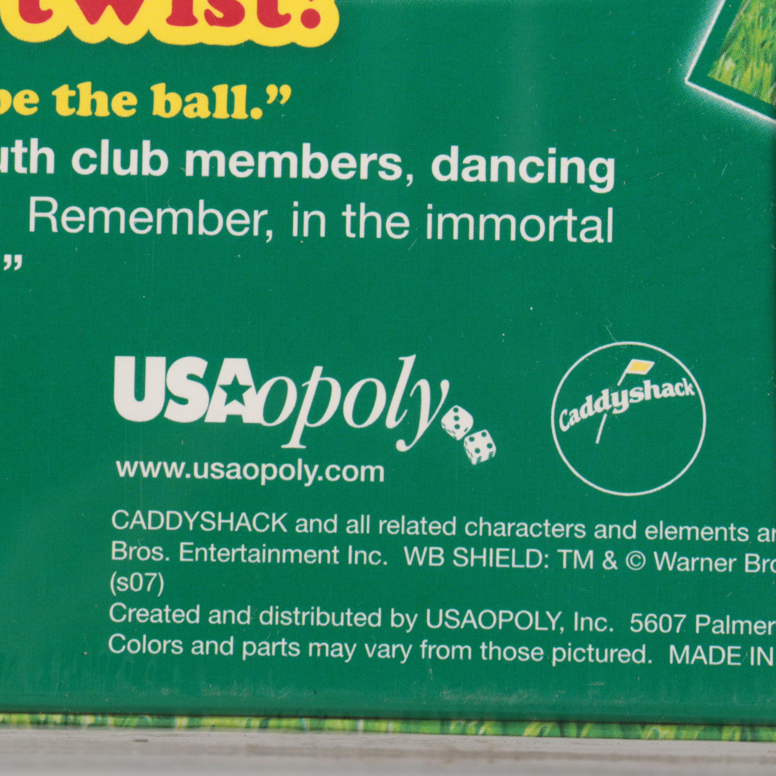 Trivial Pursuit, Caddyshack Trivia, Poker Set and Chicago Trivia Board Games