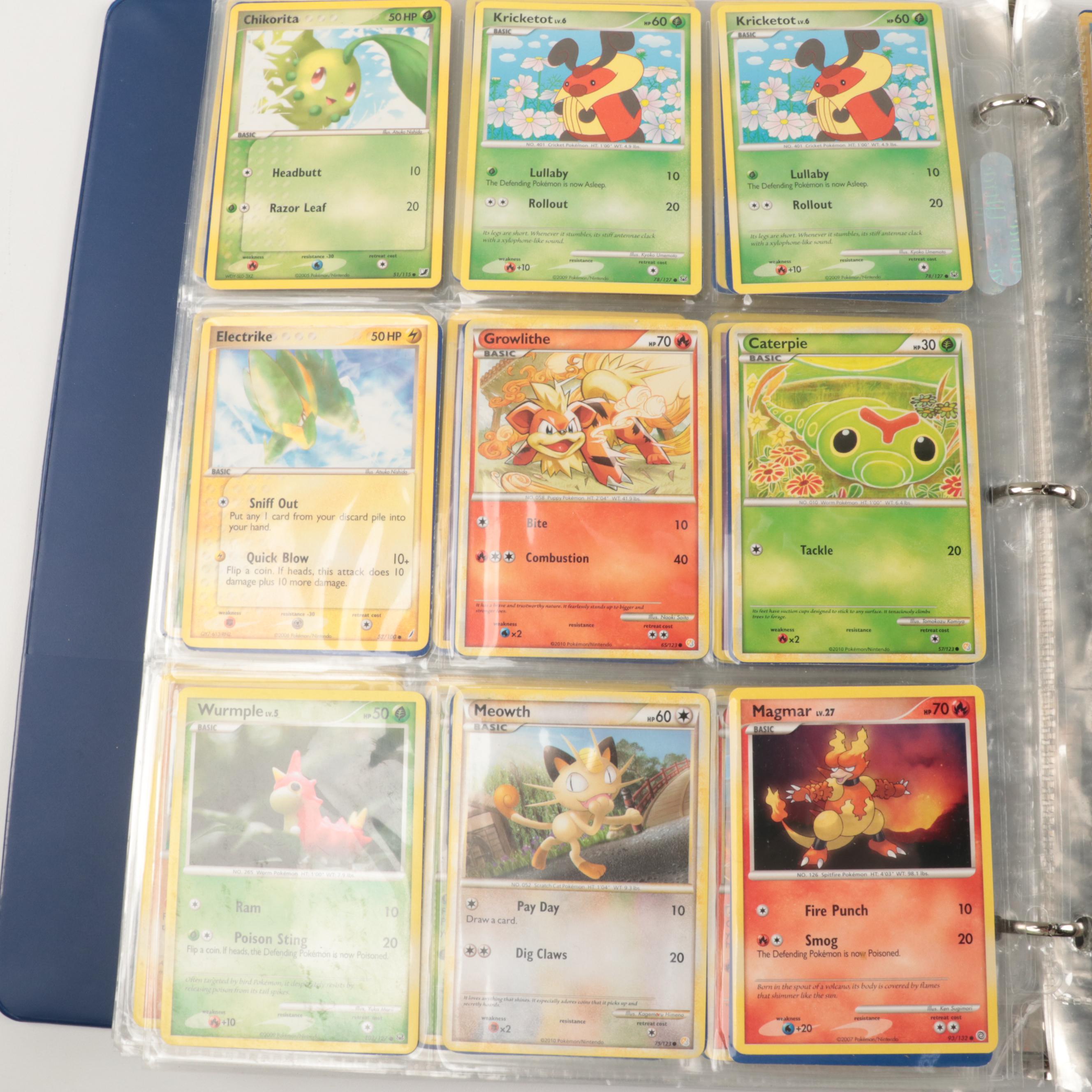 Base Set with Other Pokémon Cards, Blaziken, Pikachu, and More, 1990s–2010s