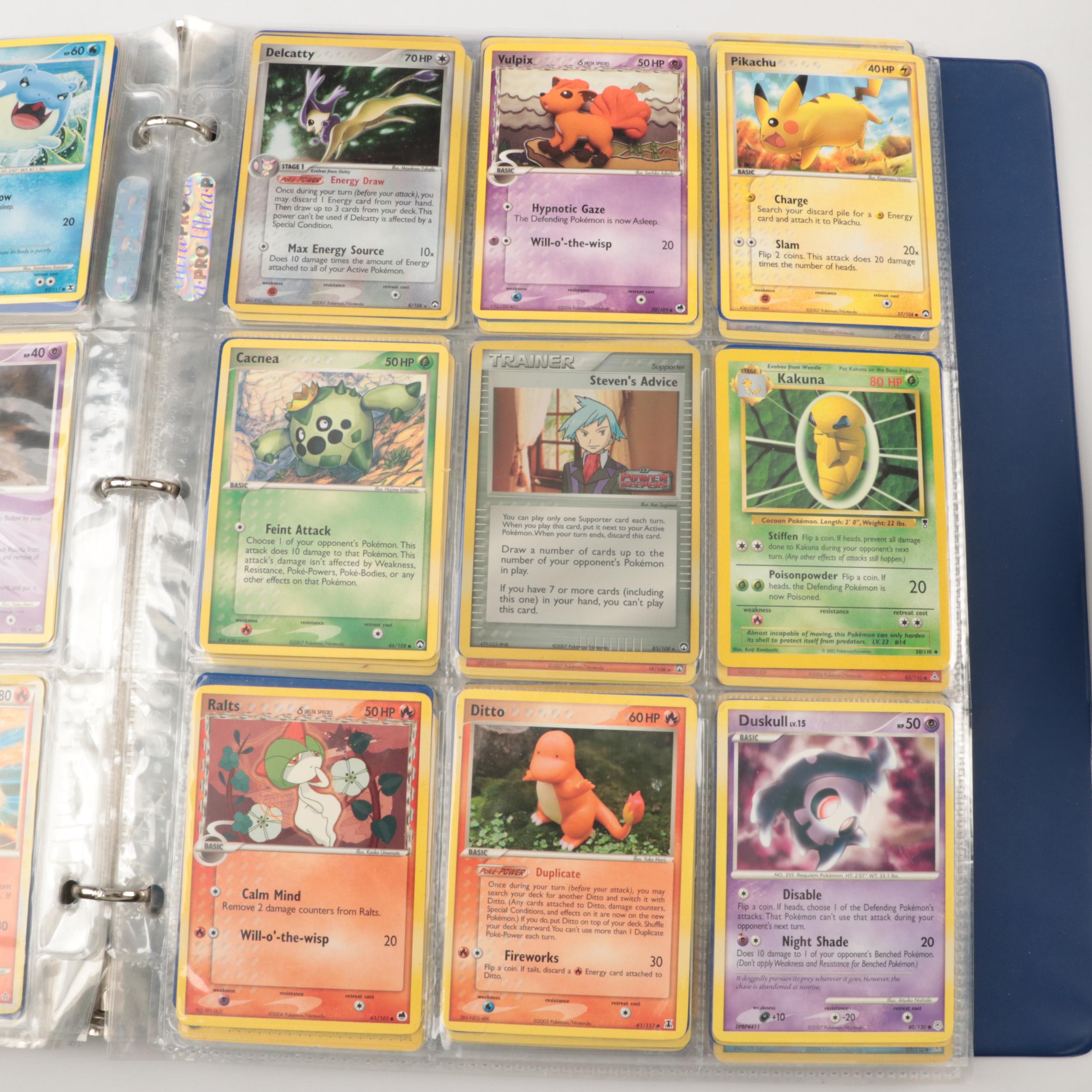 Base Set with Other Pokémon Cards, Blaziken, Pikachu, and More, 1990s–2010s