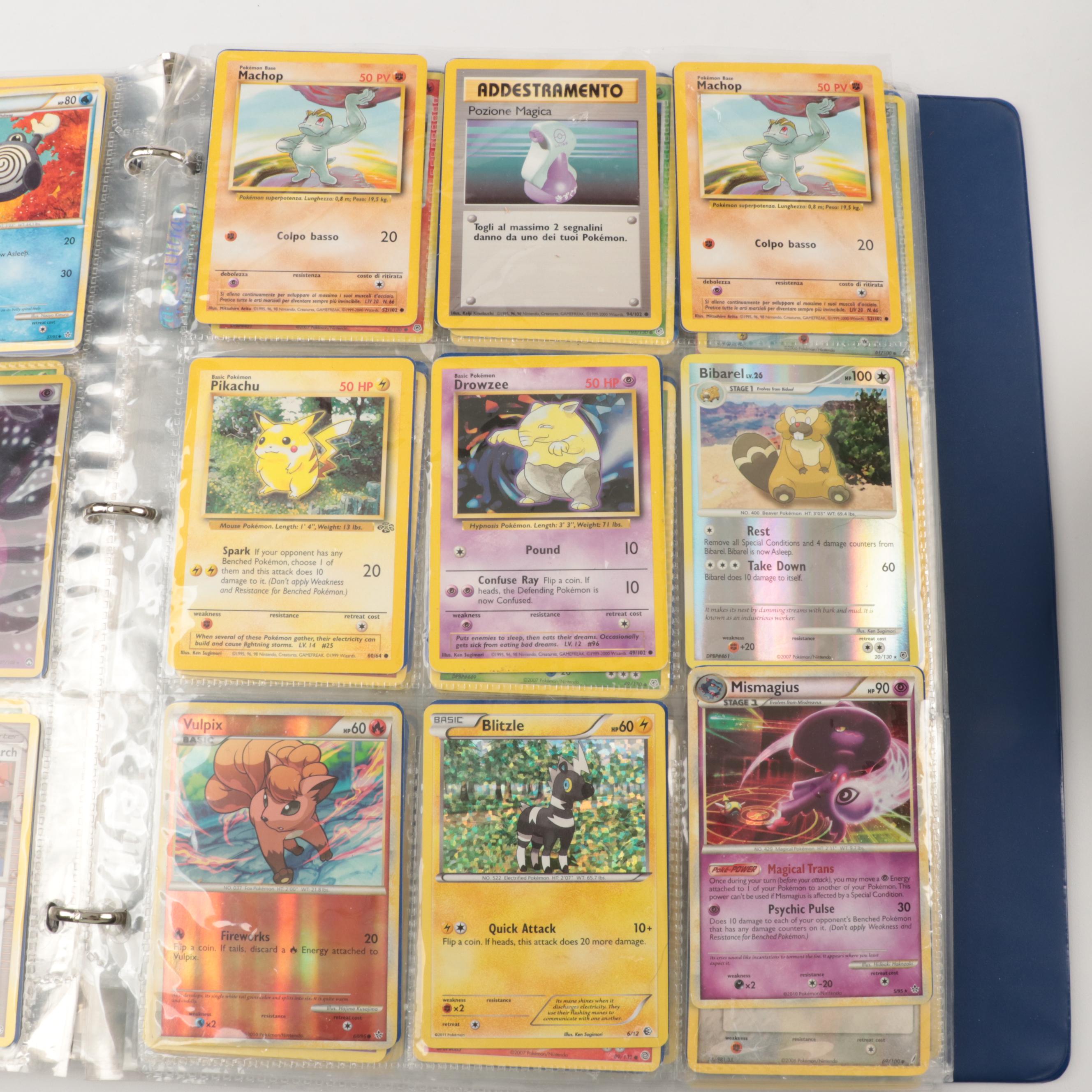 Base Set with Other Pokémon Cards, Blaziken, Pikachu, and More, 1990s–2010s