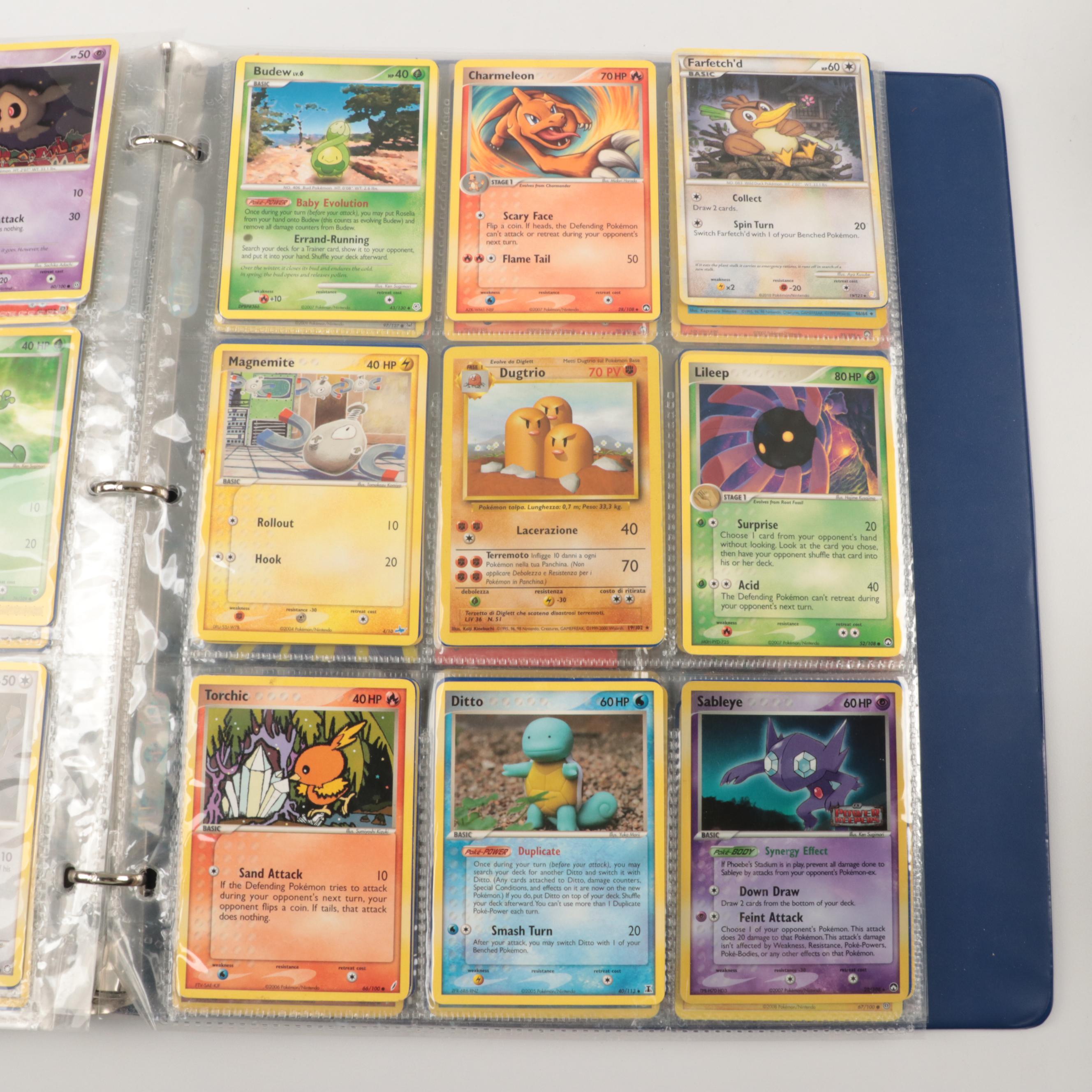 Base Set with Other Pokémon Cards, Blaziken, Pikachu, and More, 1990s–2010s