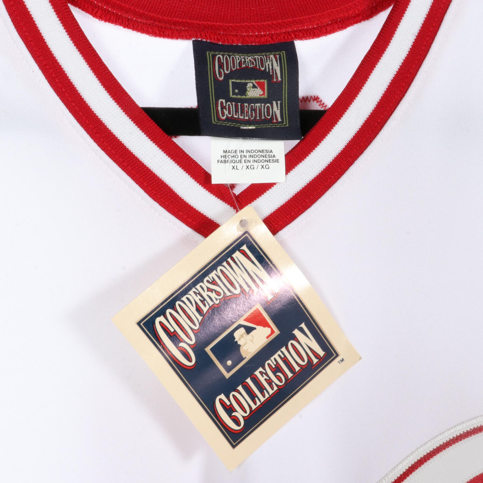 Cincinnati Reds "The Great Eight" Signed Stitched Jerseys, Pete Rose, Tony Perez