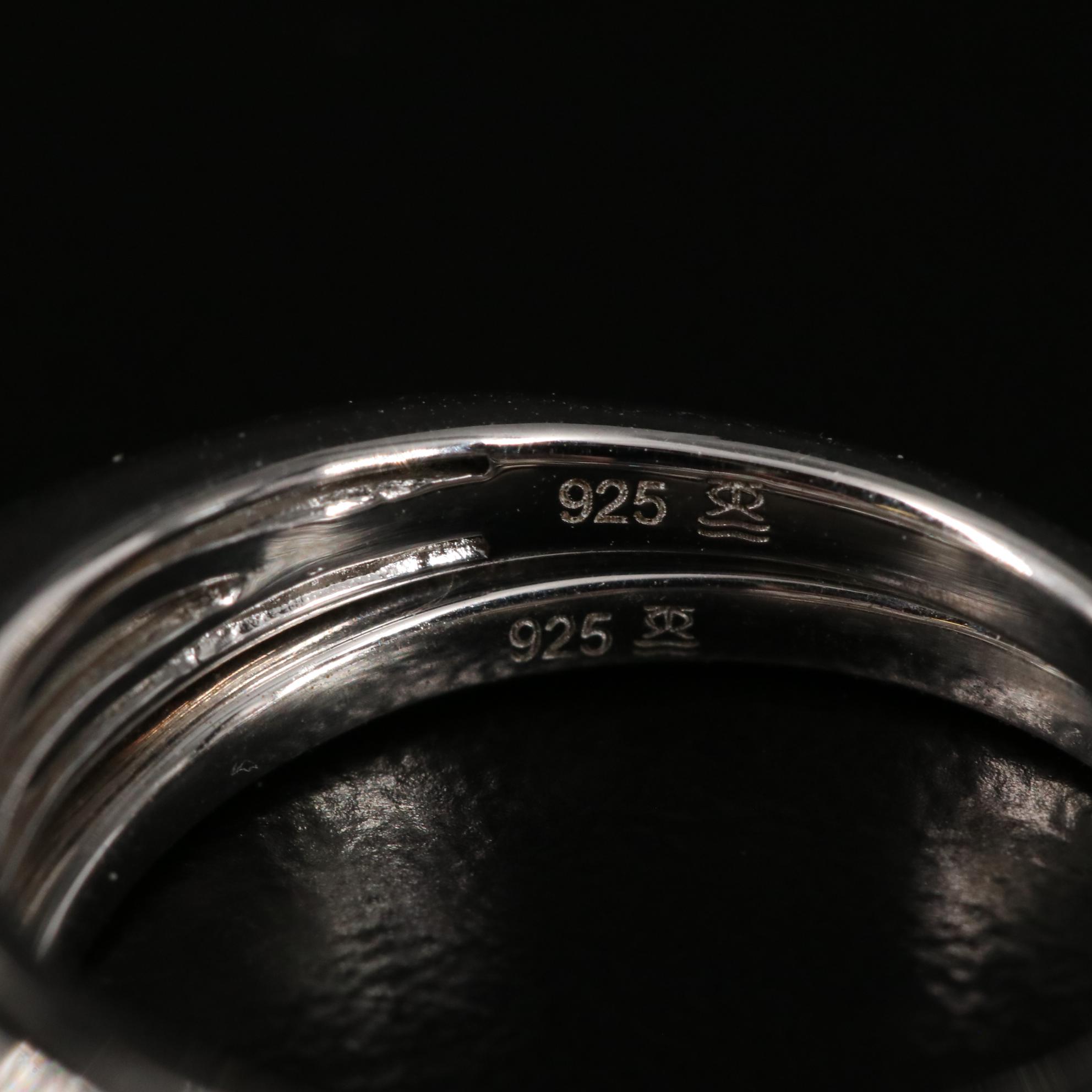 Sterling 0.51 CTW Diamond Ring