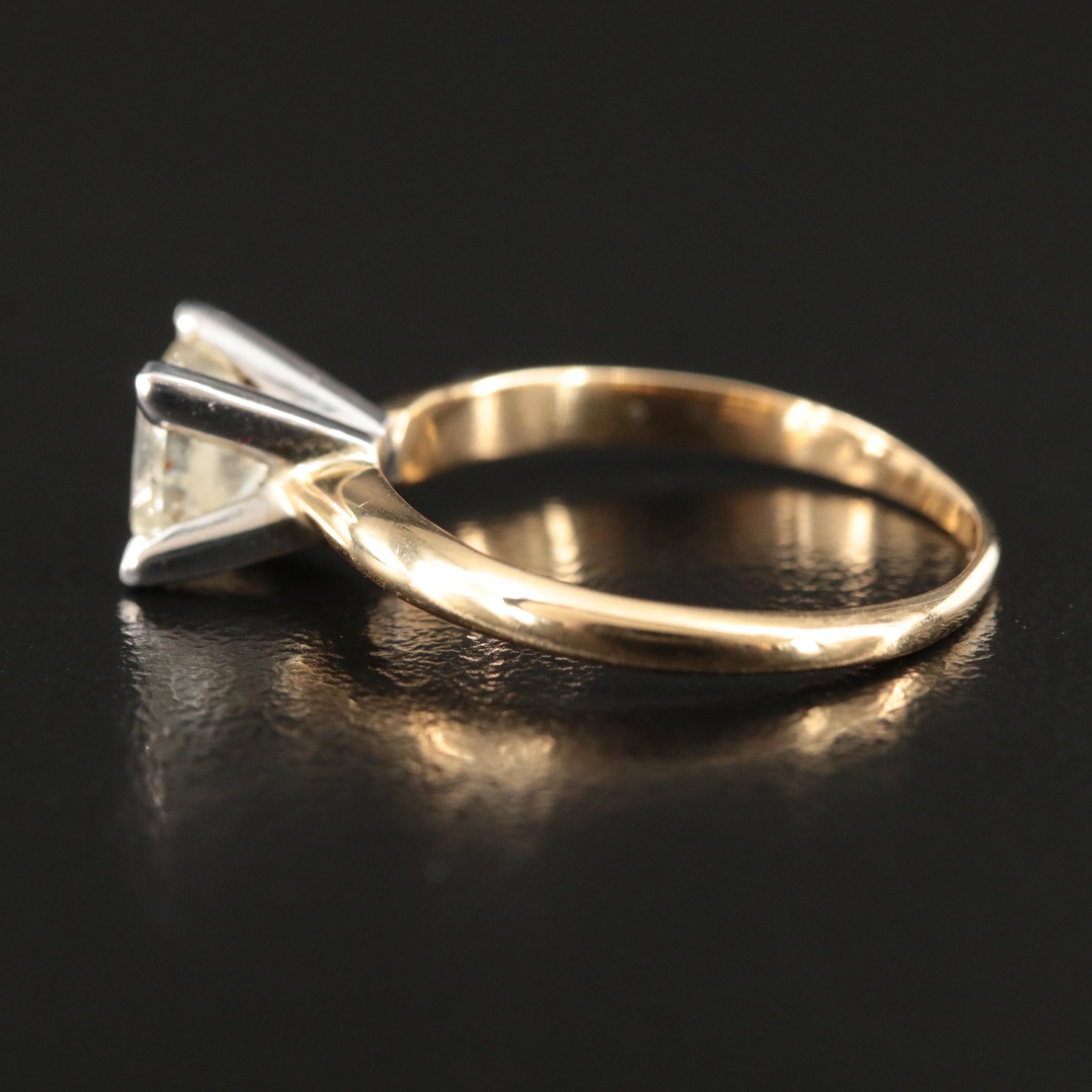 14K 1.14 CT Diamond Ring