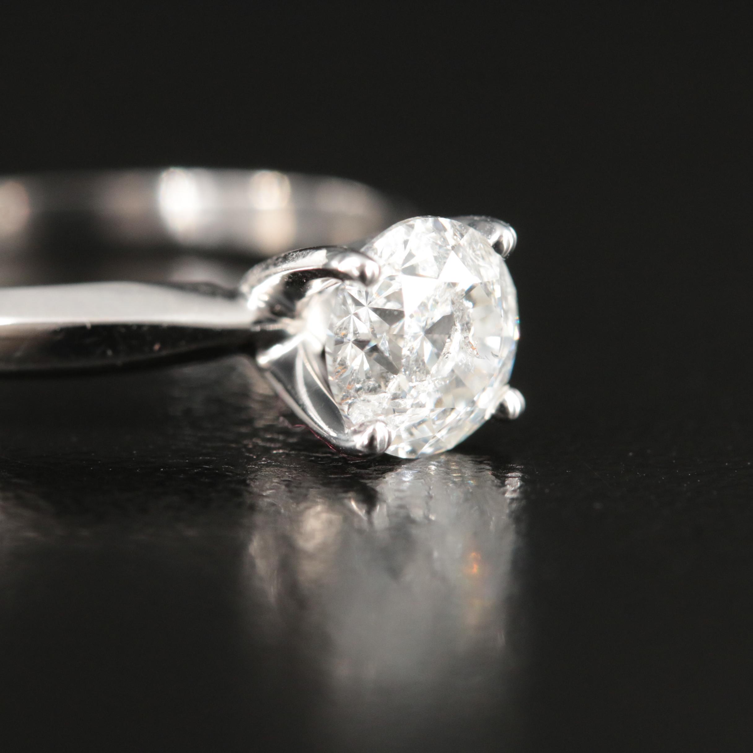 10K 0.94 CT Diamond Ring