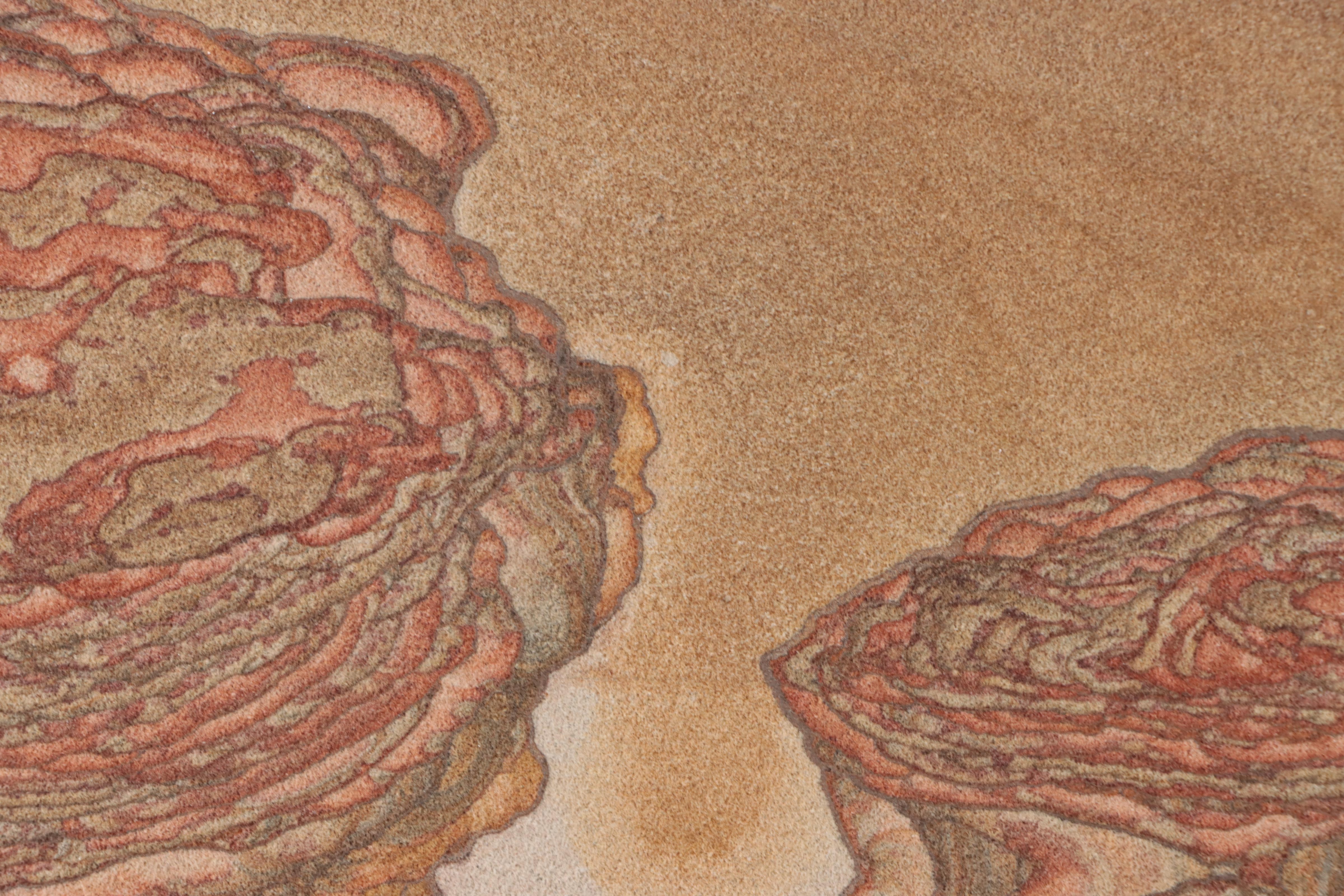 Mounted Kanab Sandstone "Landscape" Specimen