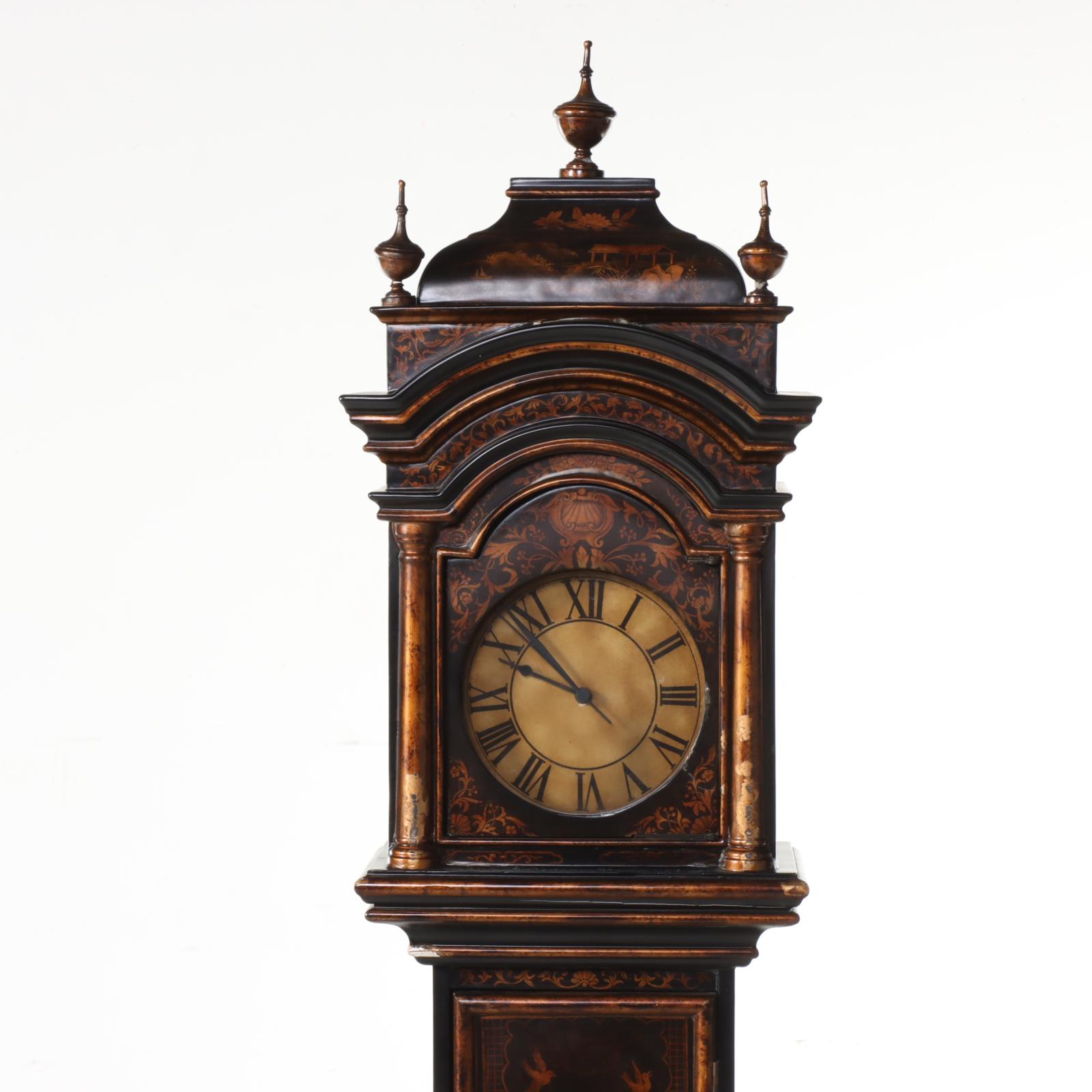 French Chinoiserie Style Grandfather Clock