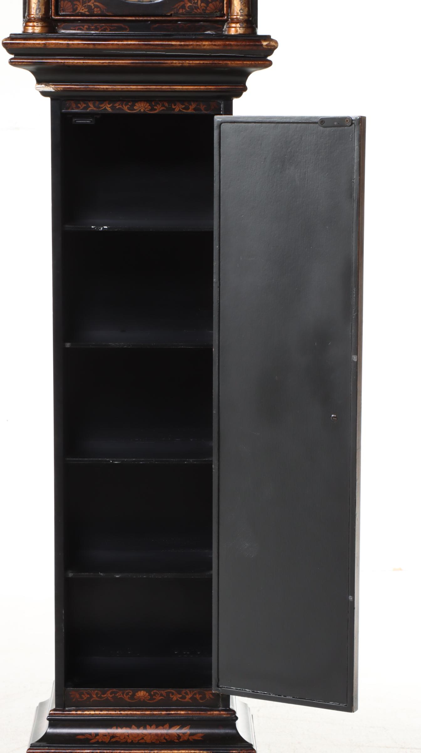 French Chinoiserie Style Grandfather Clock