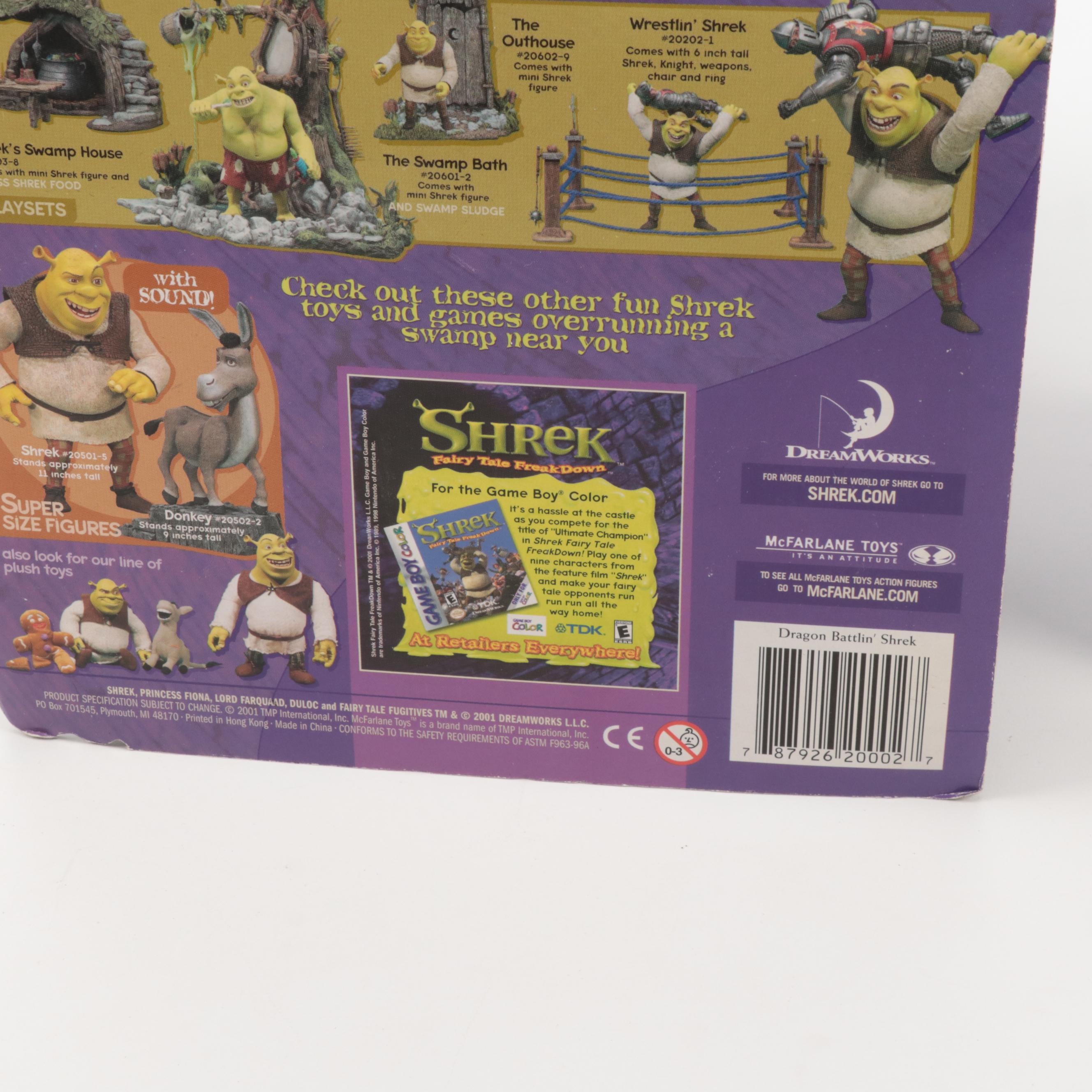 McFarlane, Disney and More Movie Characters Action Figures with Shrek, Toy Story