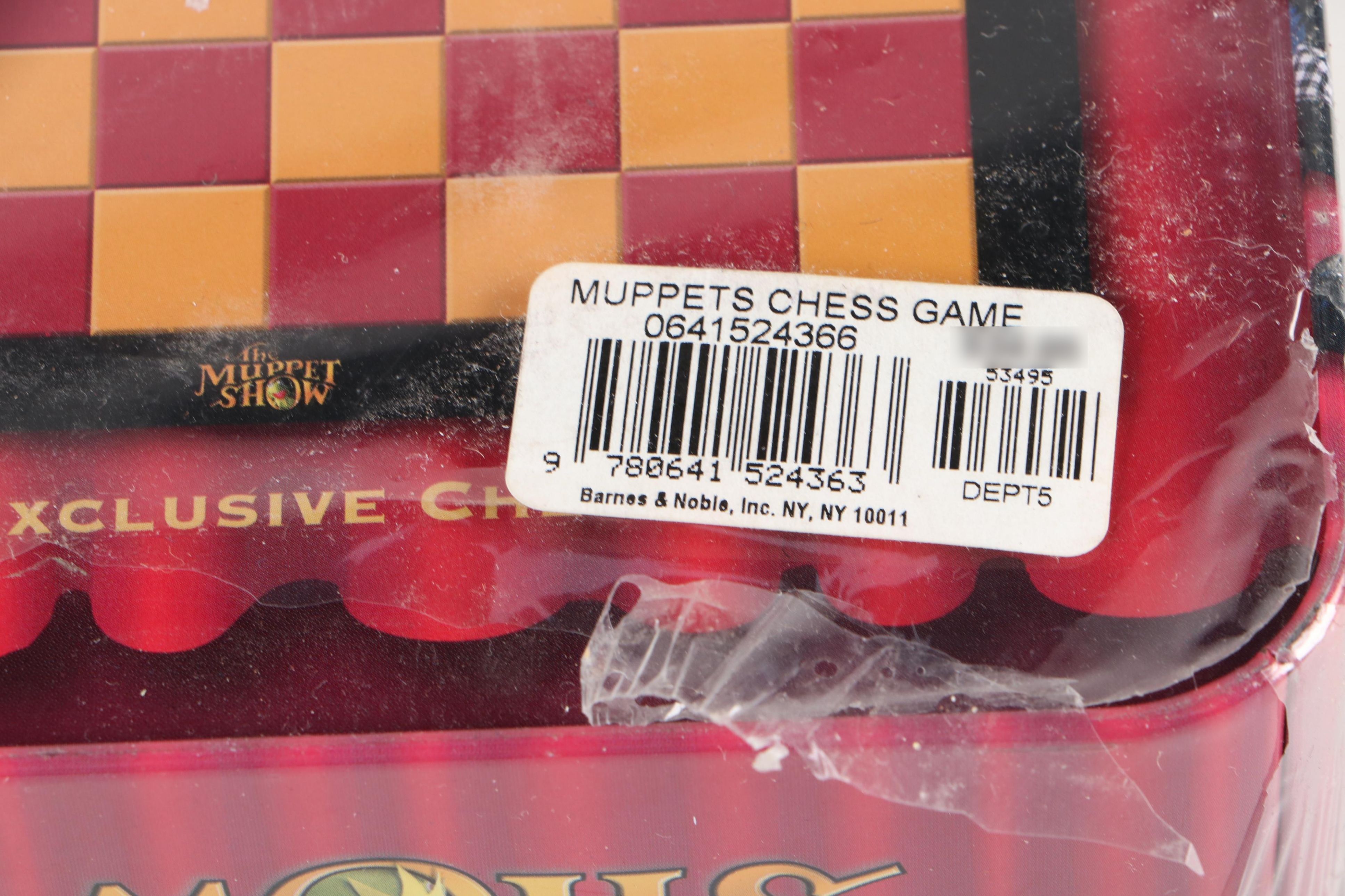 The Muppet Show Chess, Electronic Talking Clue and Courtyard Board Games