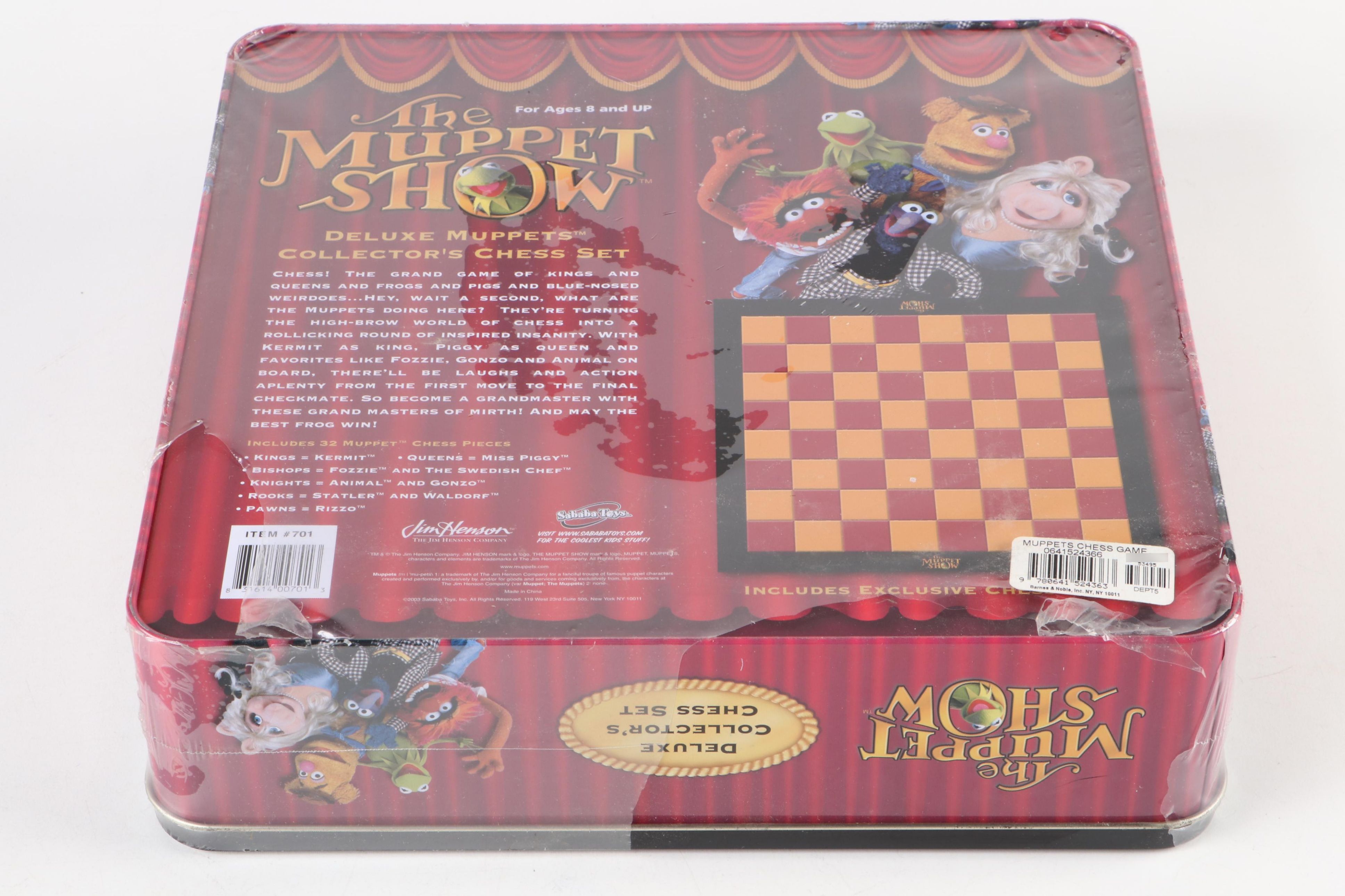 The Muppet Show Chess, Electronic Talking Clue and Courtyard Board Games