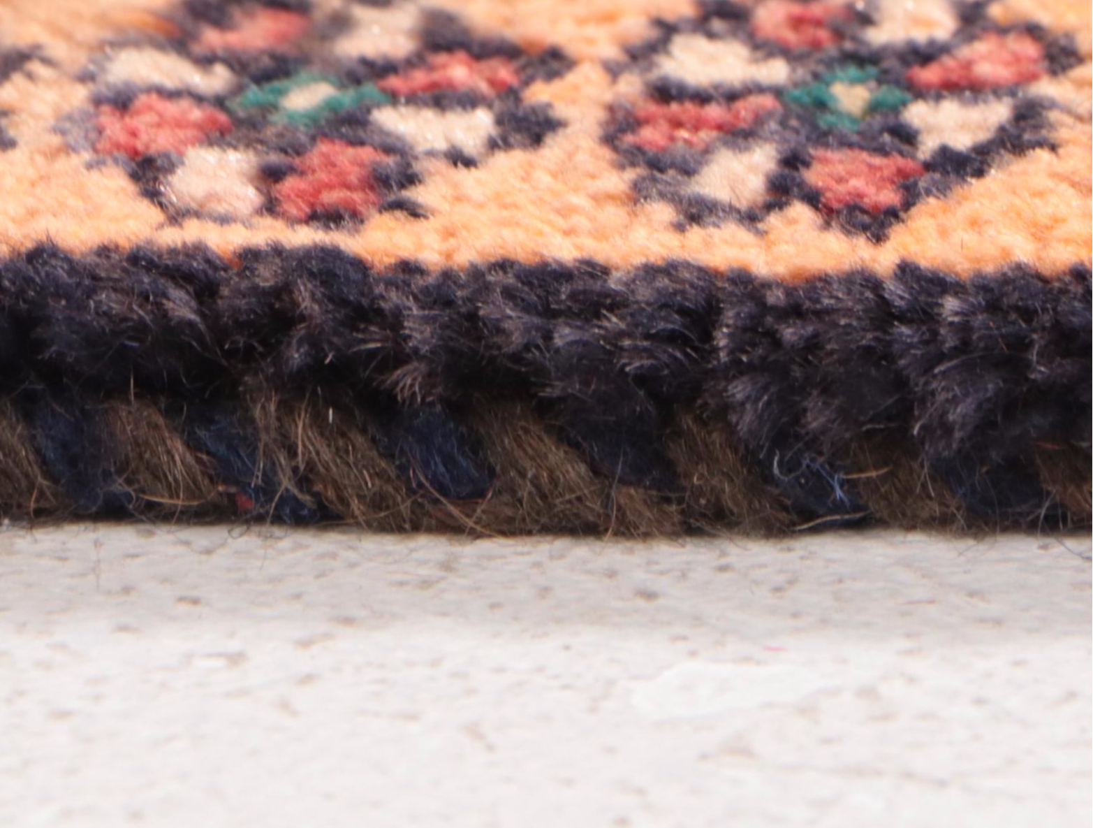 3'1 x 9'1 Hand-Knotted Persian Kurdish Carpet Runner