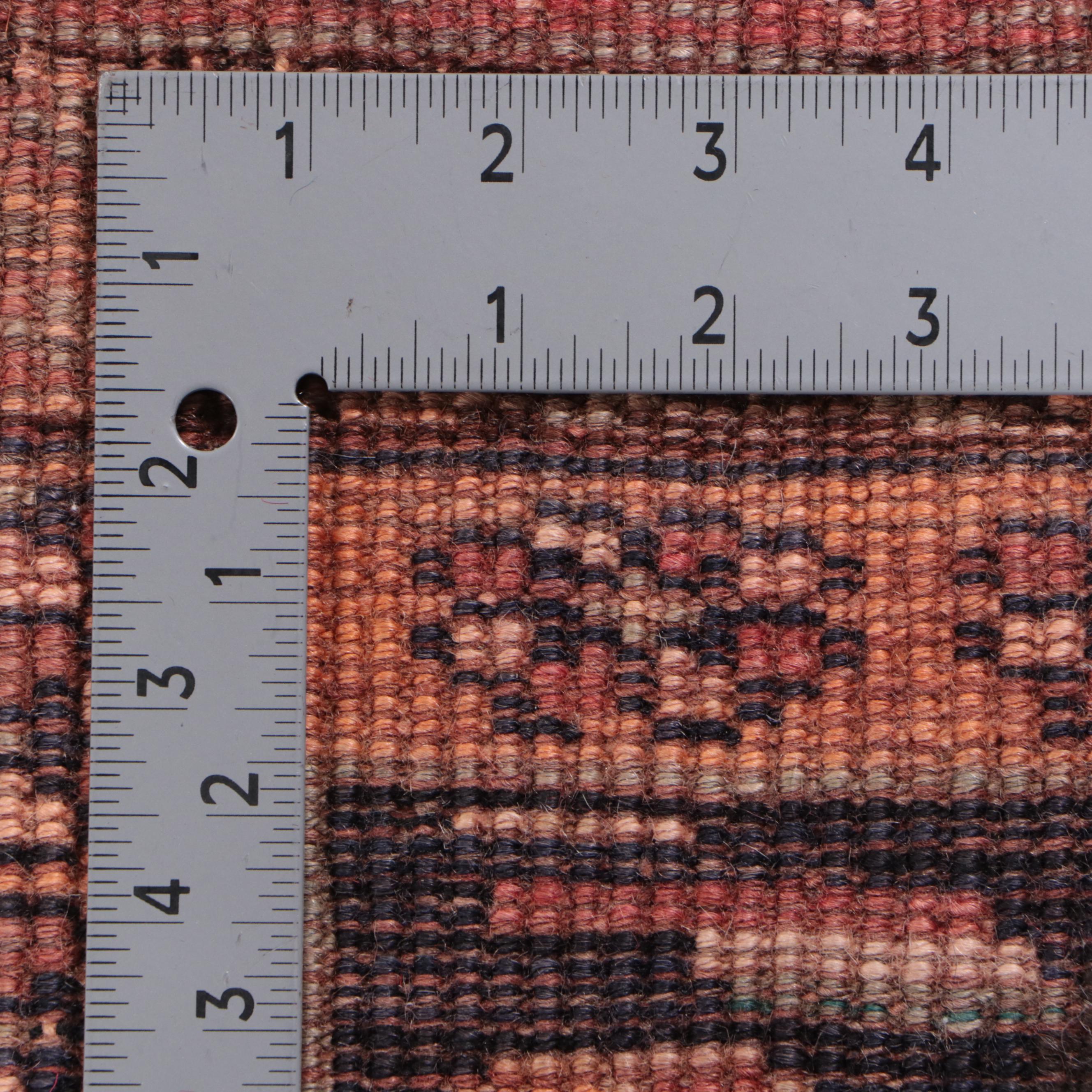 3'1 x 9'1 Hand-Knotted Persian Kurdish Carpet Runner