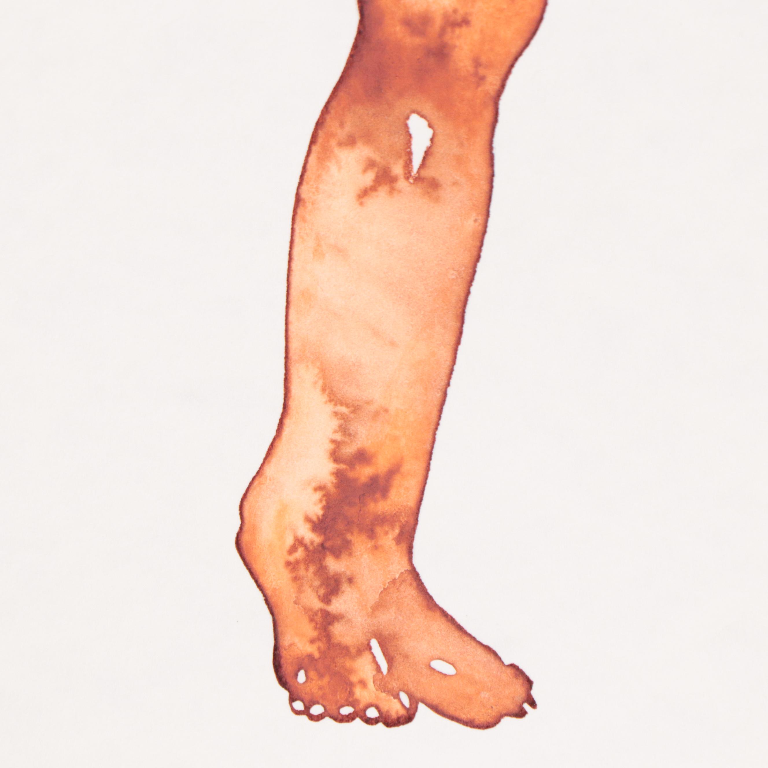 Alyona Glushchenko Figural Watercolor Painting, 2022