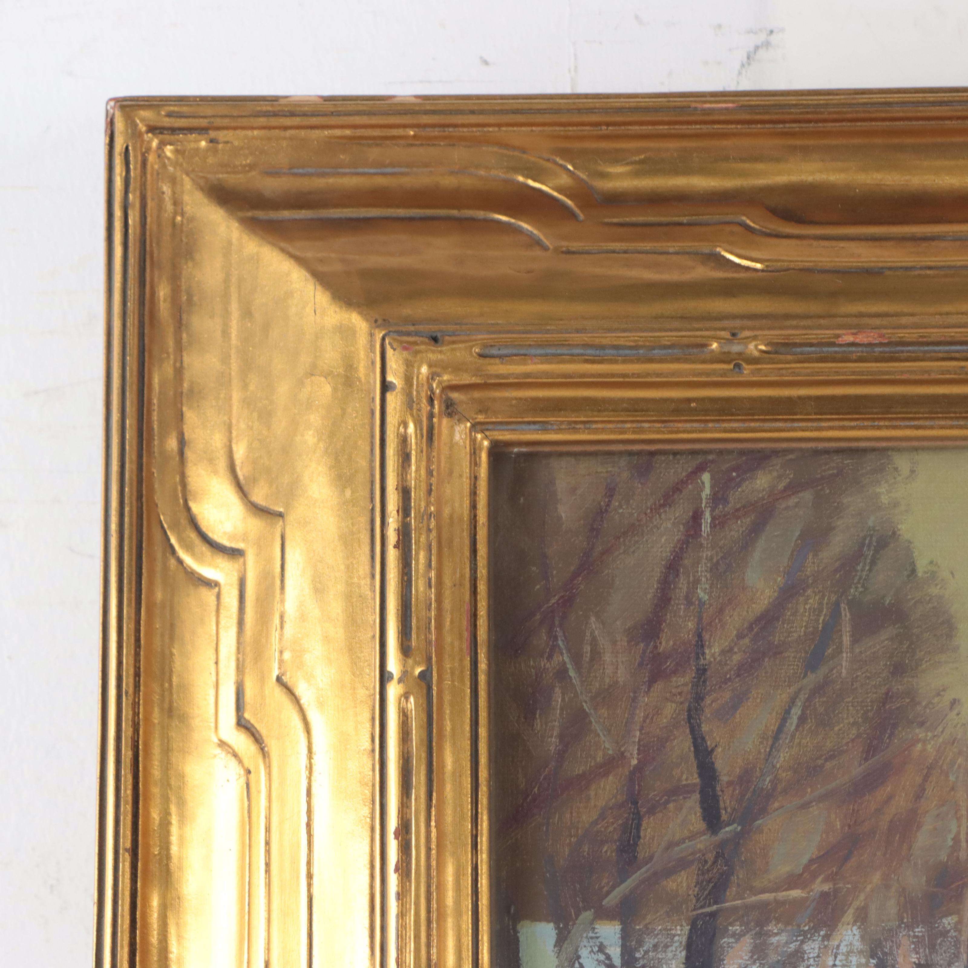 Carl Rudolph Krafft Oil Painting "Snow Symphony,"