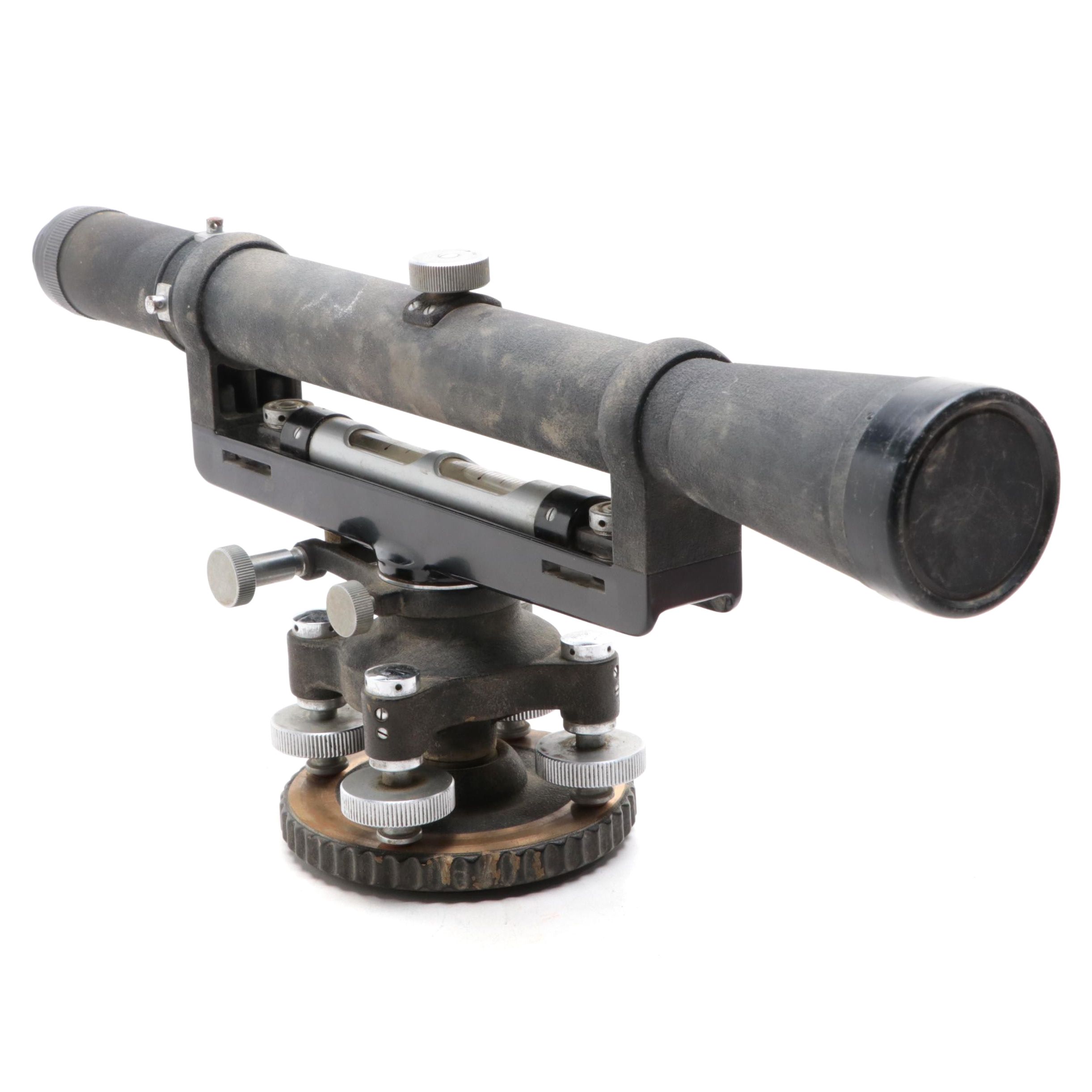 Lietz Sokkisha Survey Telescope and Stand with Case
