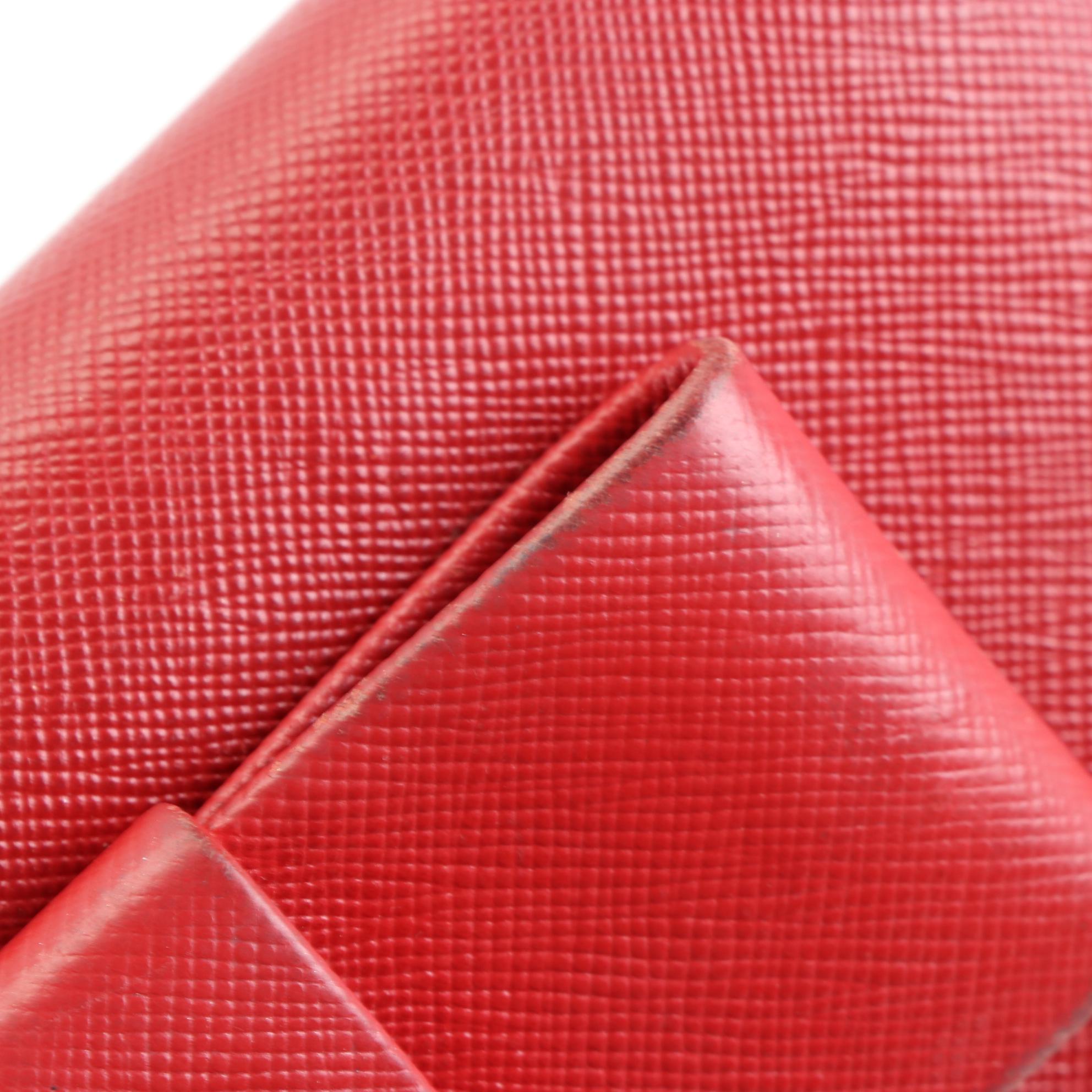 Prada Bow Wallet in Saffiano Leather