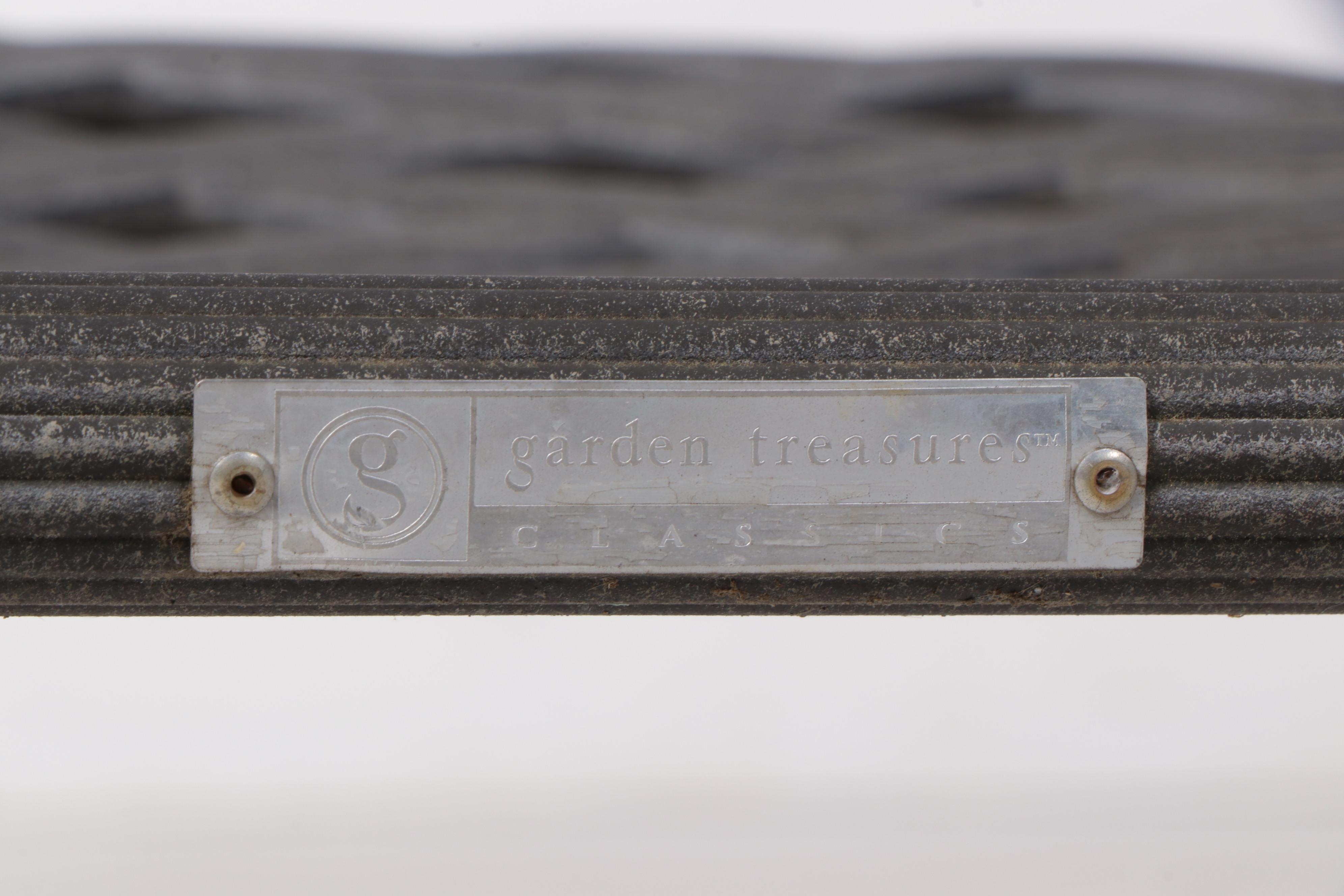 Garden Treasures Classics Pressed Aluminum Patio Armchairs