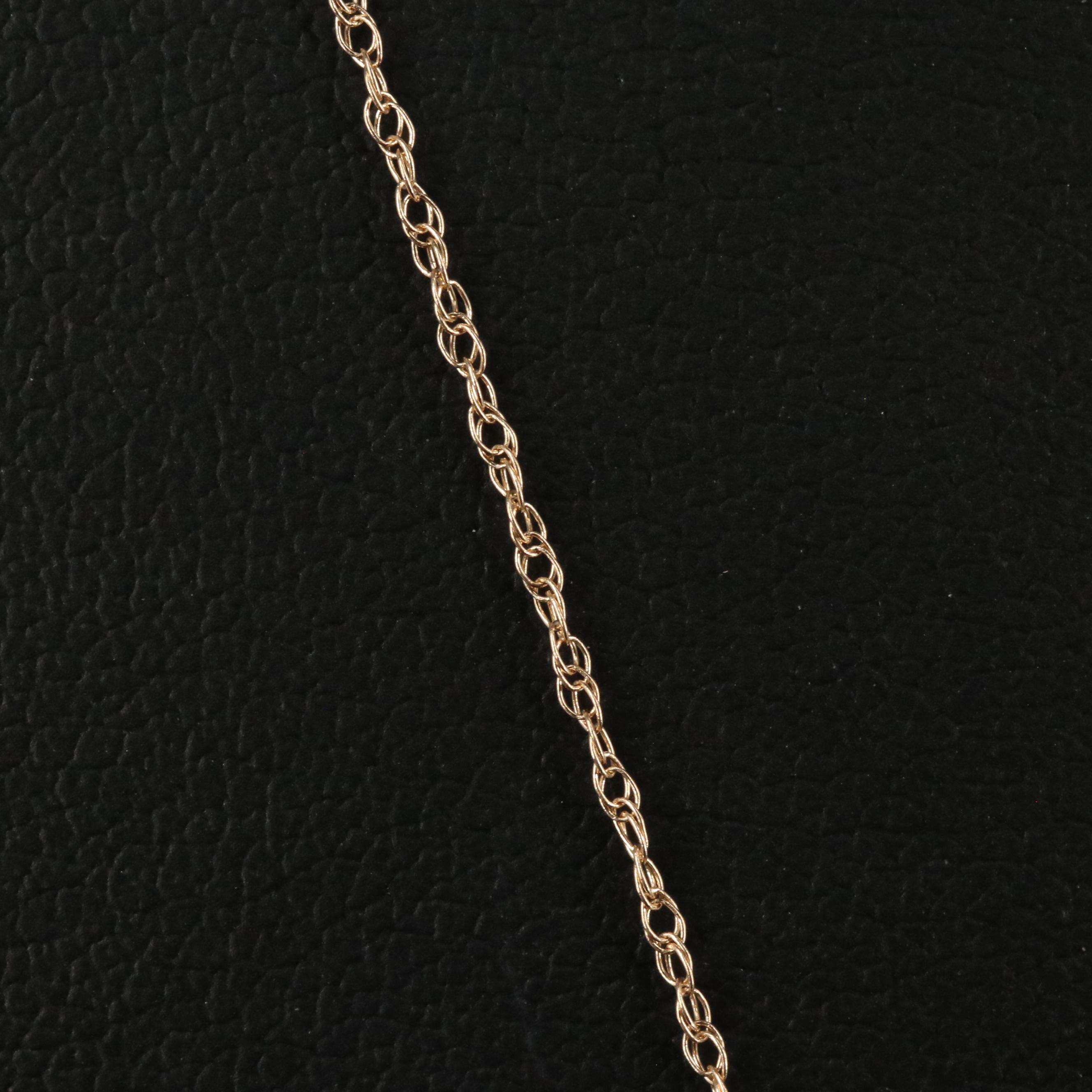 14K Saint Christopher Pendant Necklace