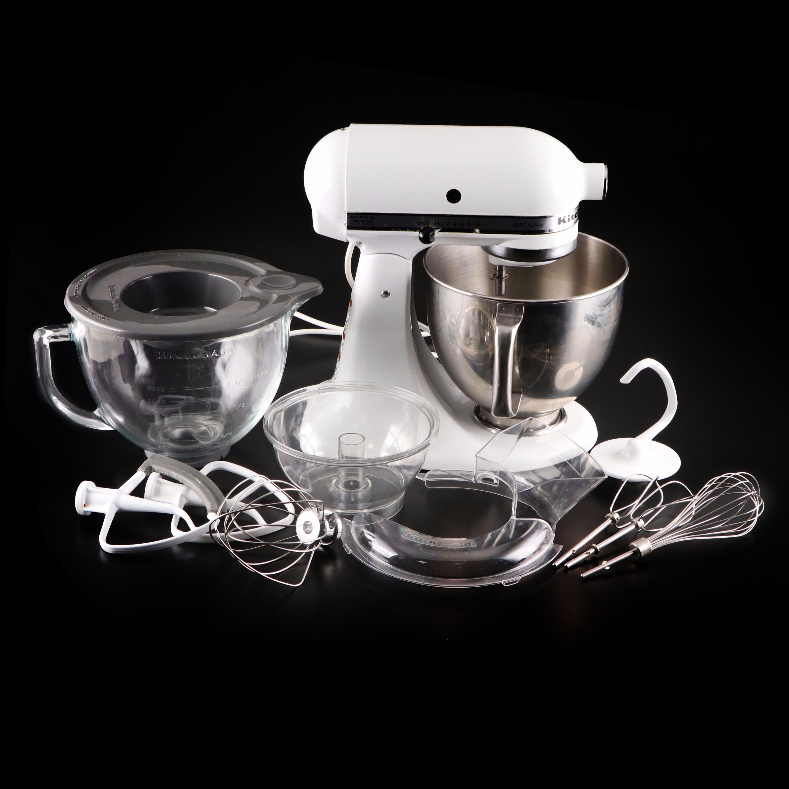 KitchenAid Artisan Series Tilt-Head Stand Mixer with Attachments