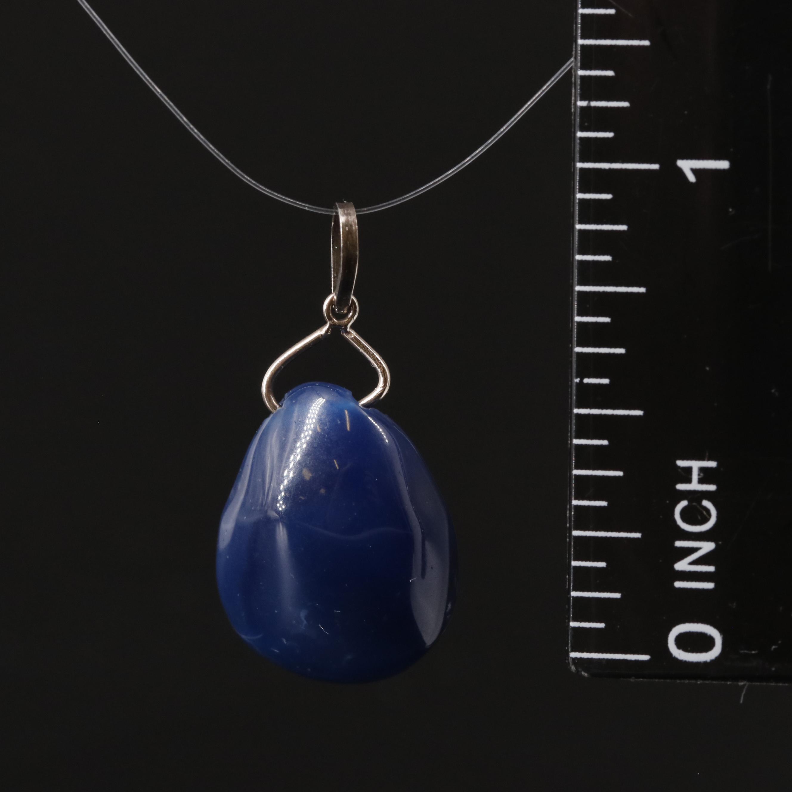 14K Agate Pendant