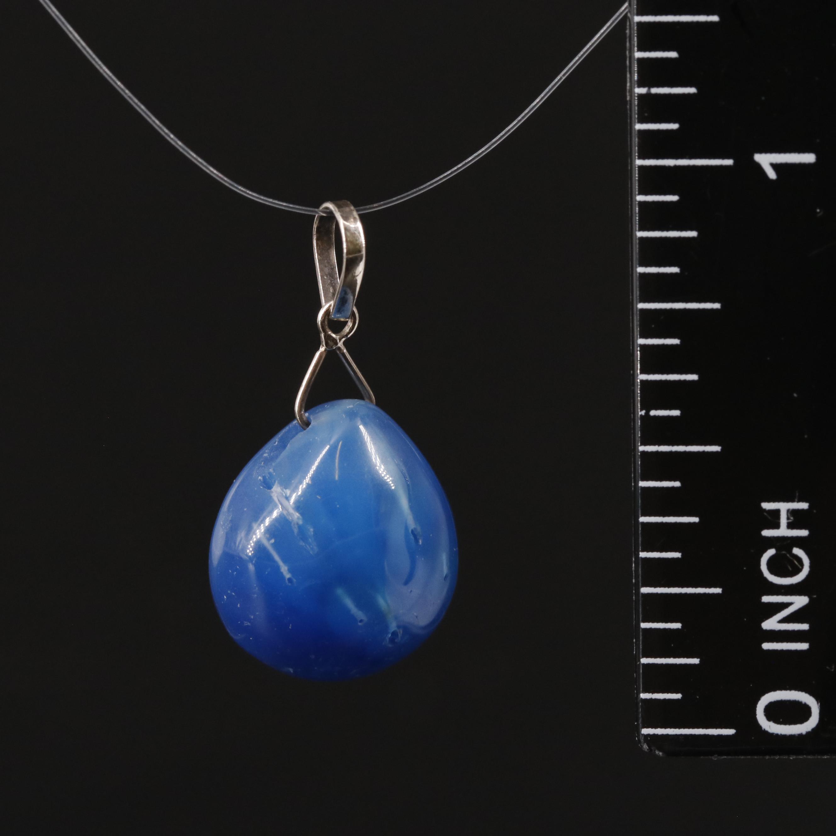 14K Agate Pendant