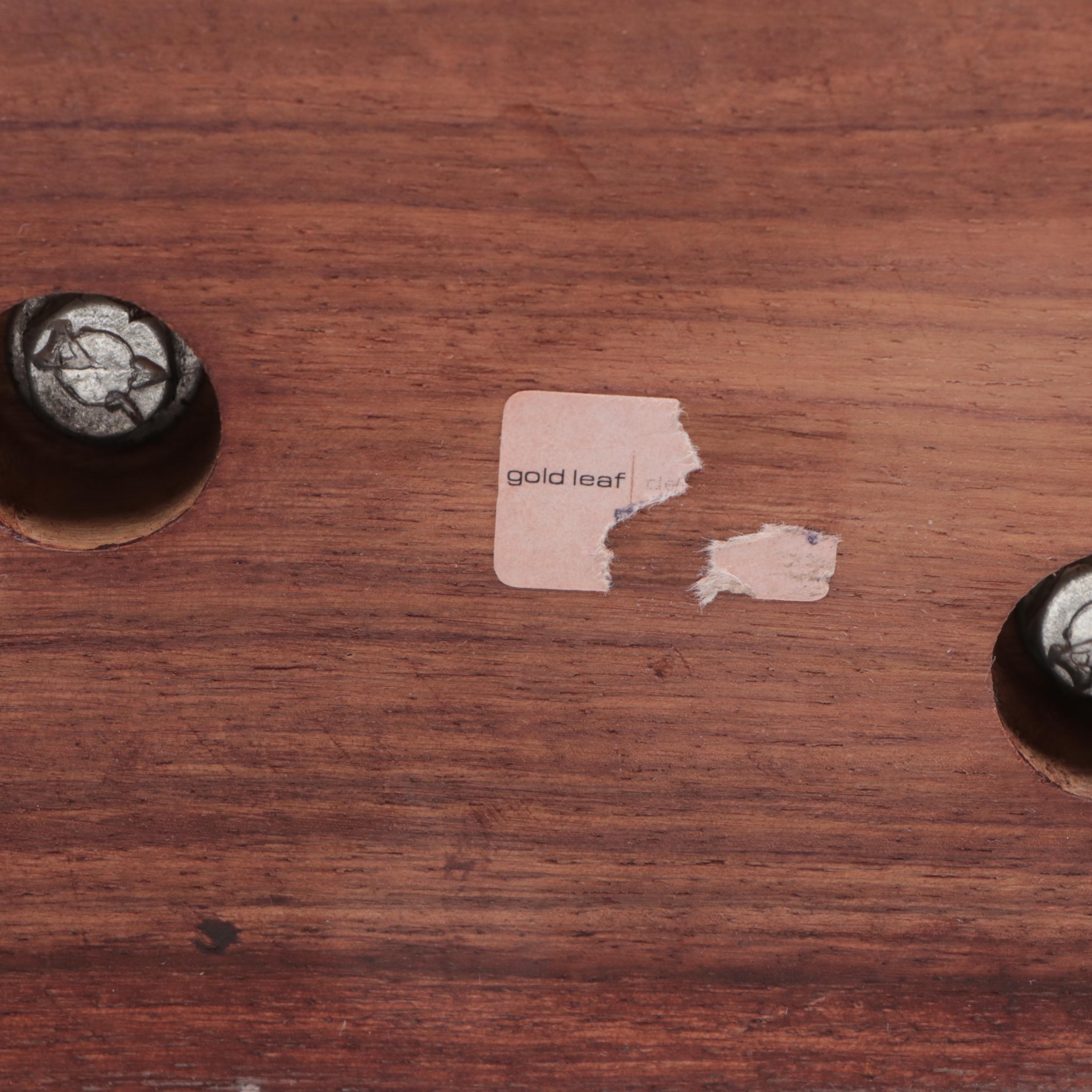 Pair of Gold Leaf Design Group Contemporary "Miro" Sculptures