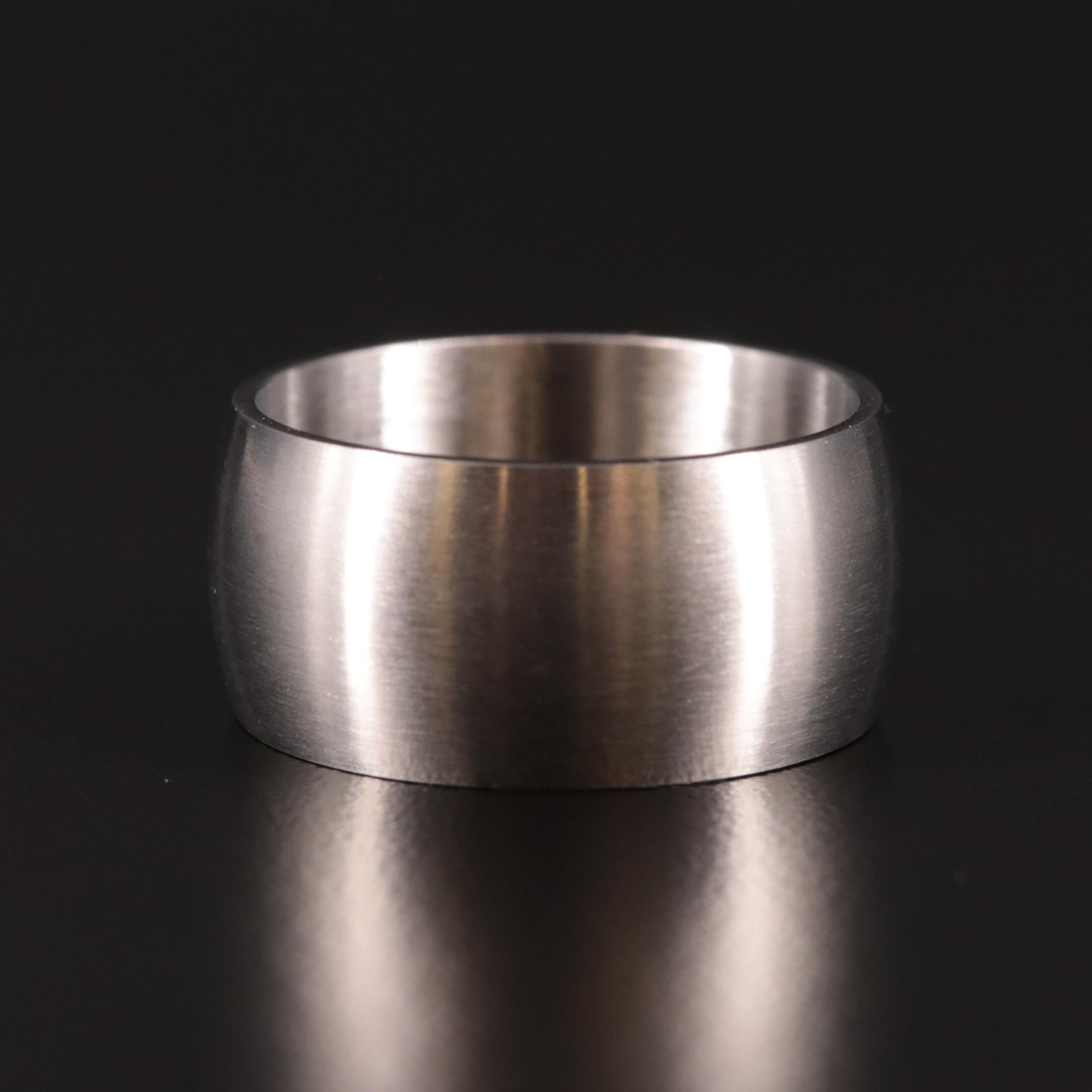 Satin Finish Stainless Steel Band