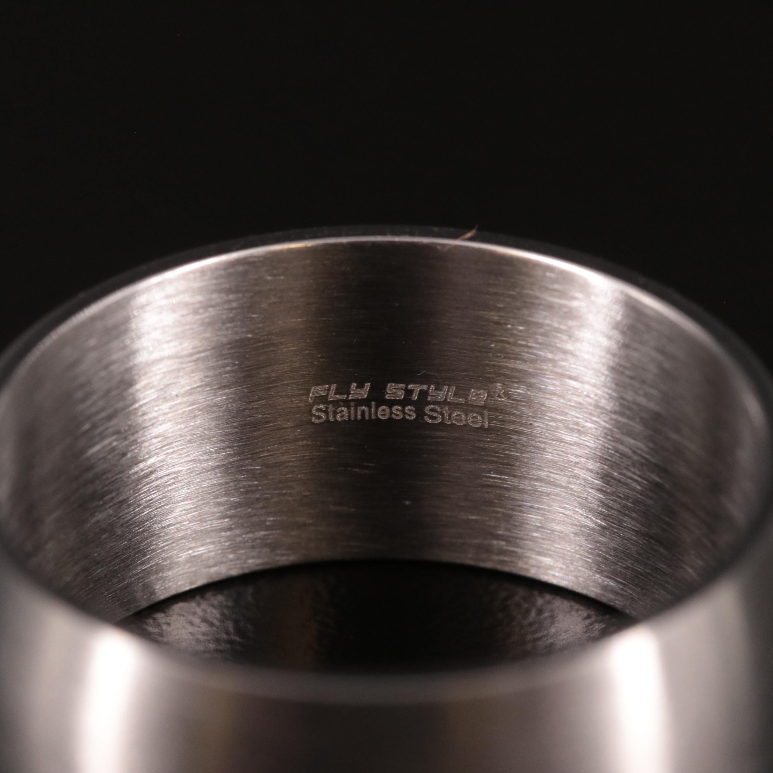 Satin Finish Stainless Steel Band