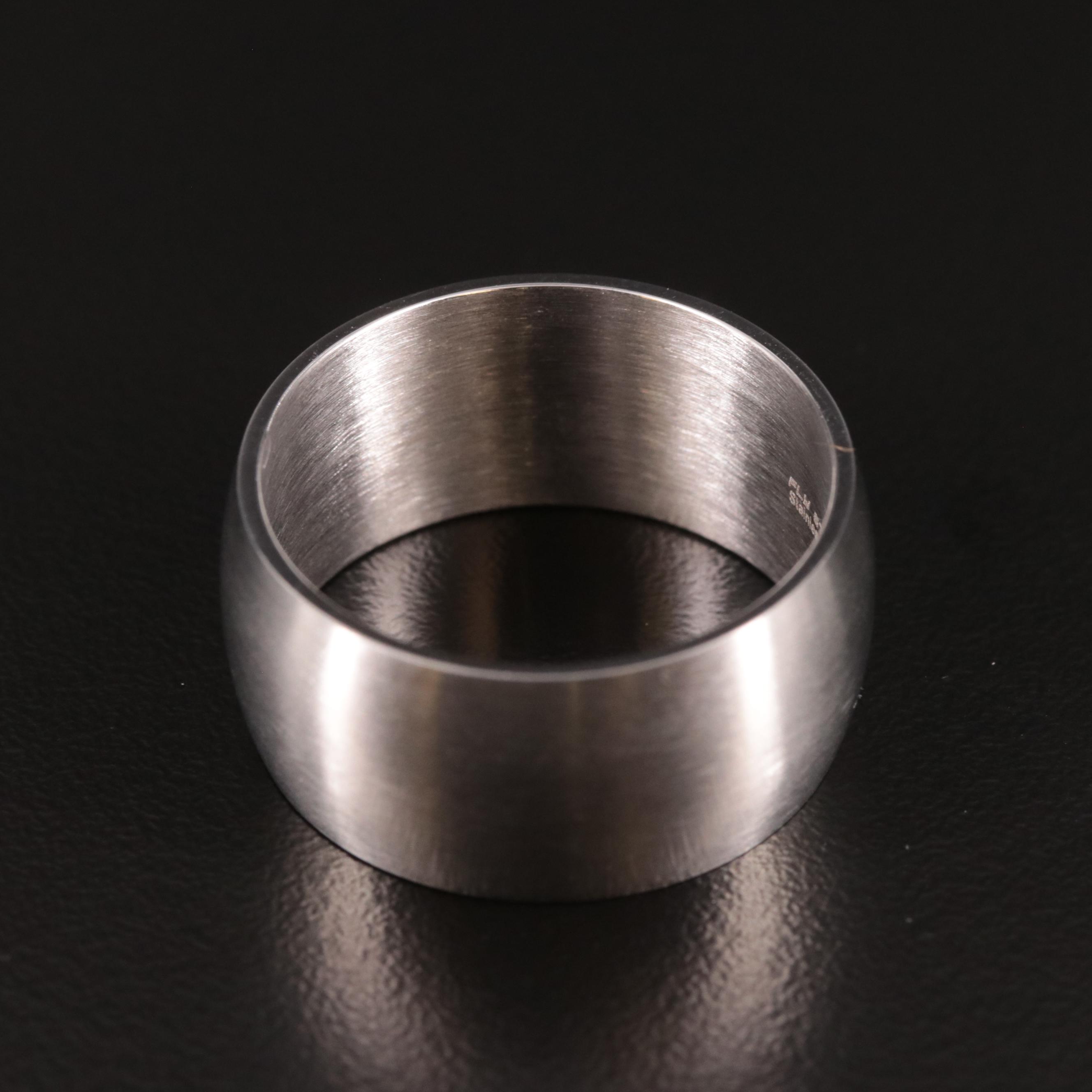 Satin Finish Stainless Steel Band