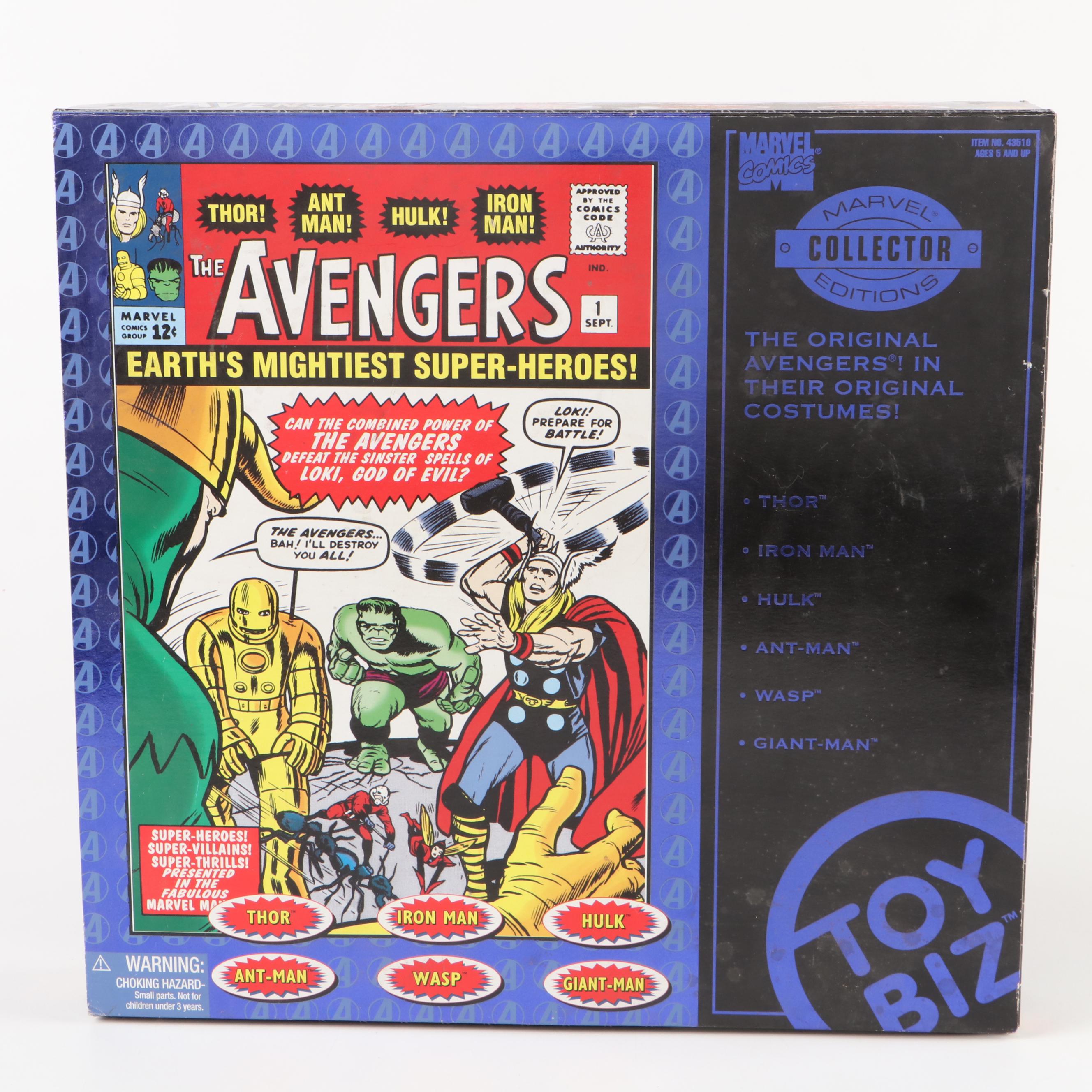 Toy Biz Marvel X-Men and The Avengers Sealed Collector Edition Action Figures