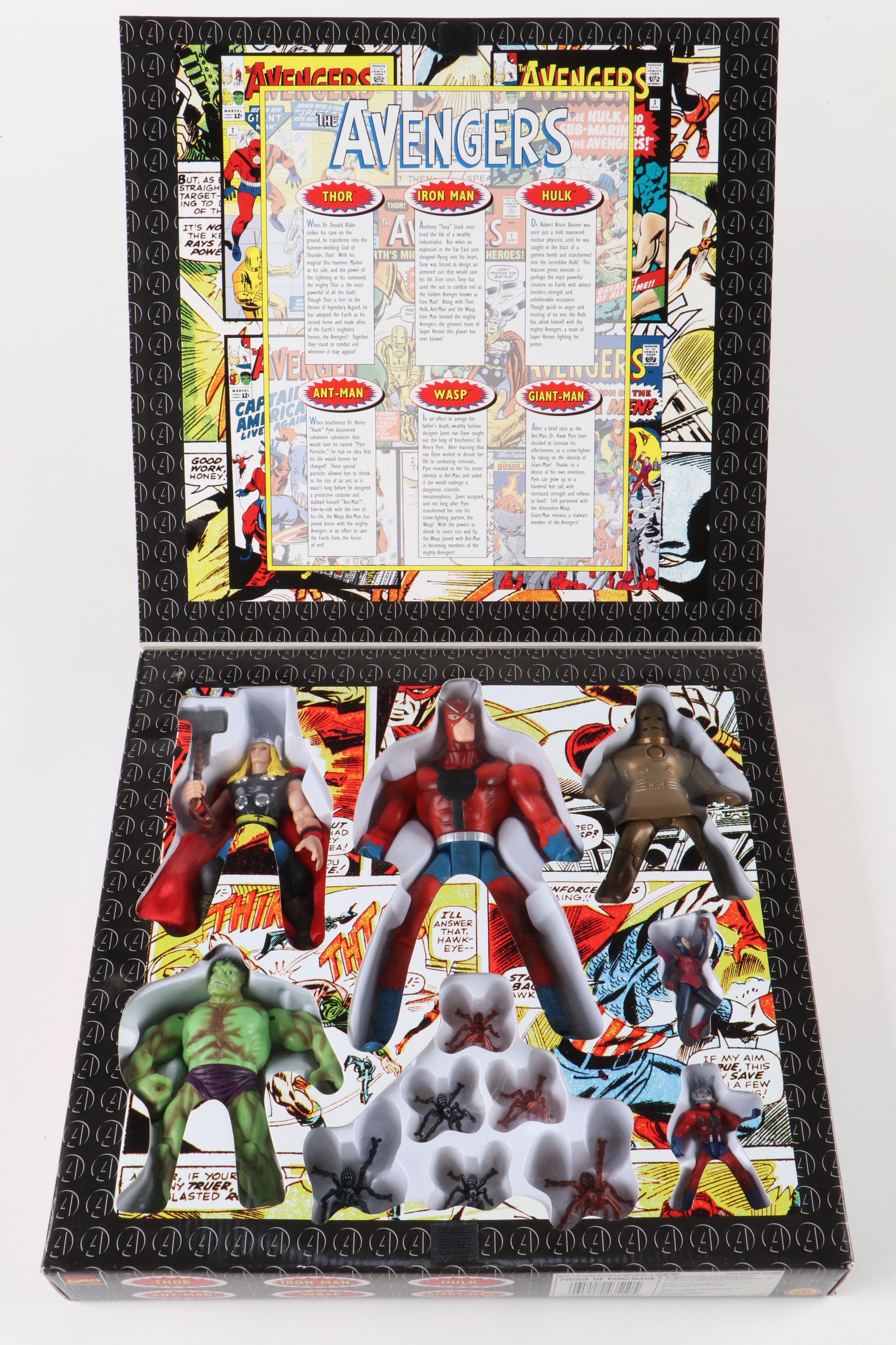 Toy Biz Marvel X-Men and The Avengers Sealed Collector Edition Action Figures