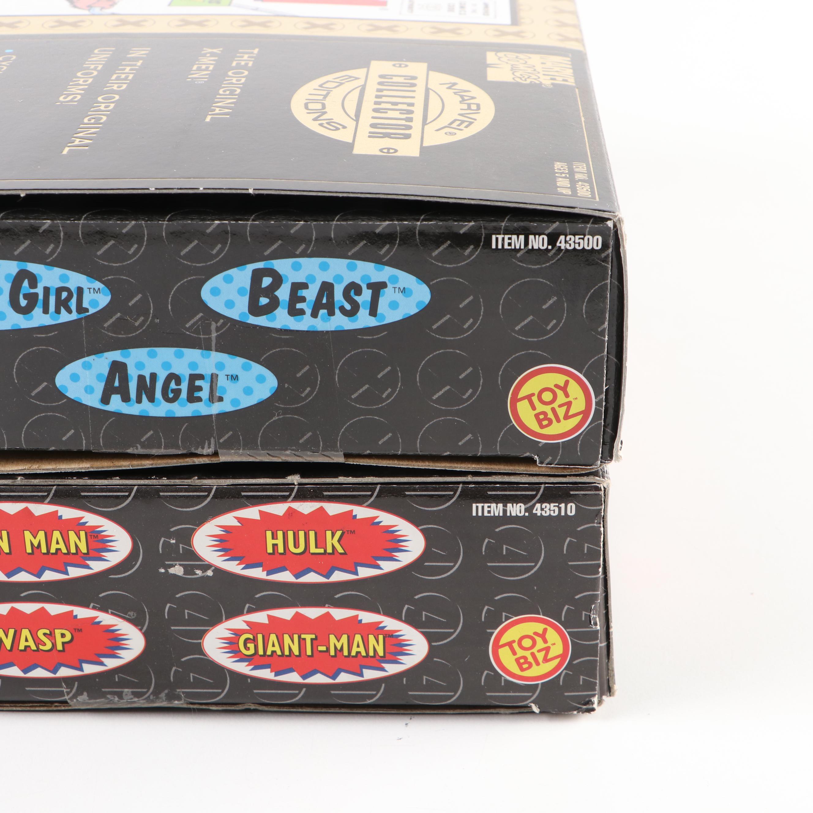 Toy Biz Marvel X-Men and The Avengers Sealed Collector Edition Action Figures