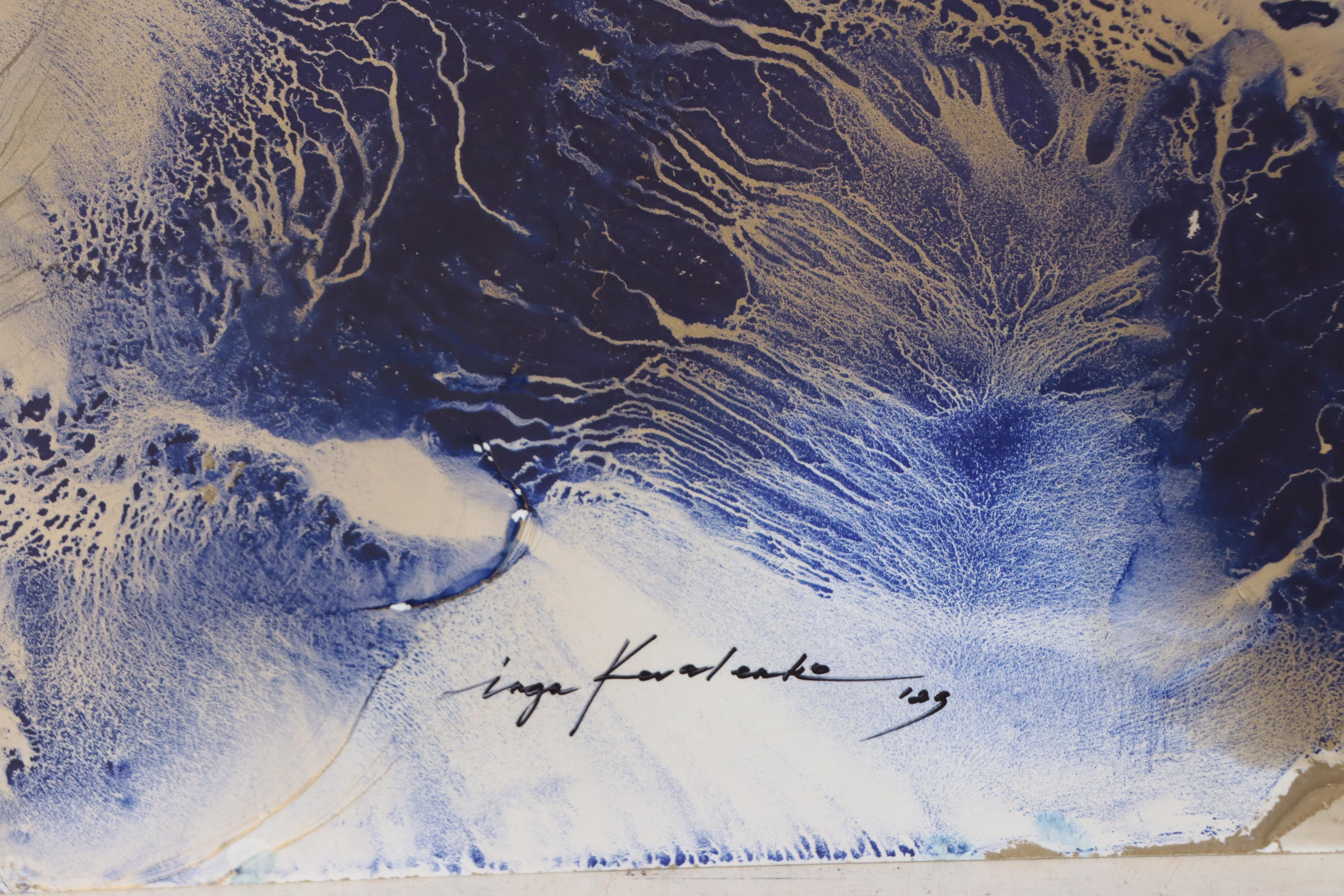 Inga Kovalenko Abstract Ink Painting, 2023