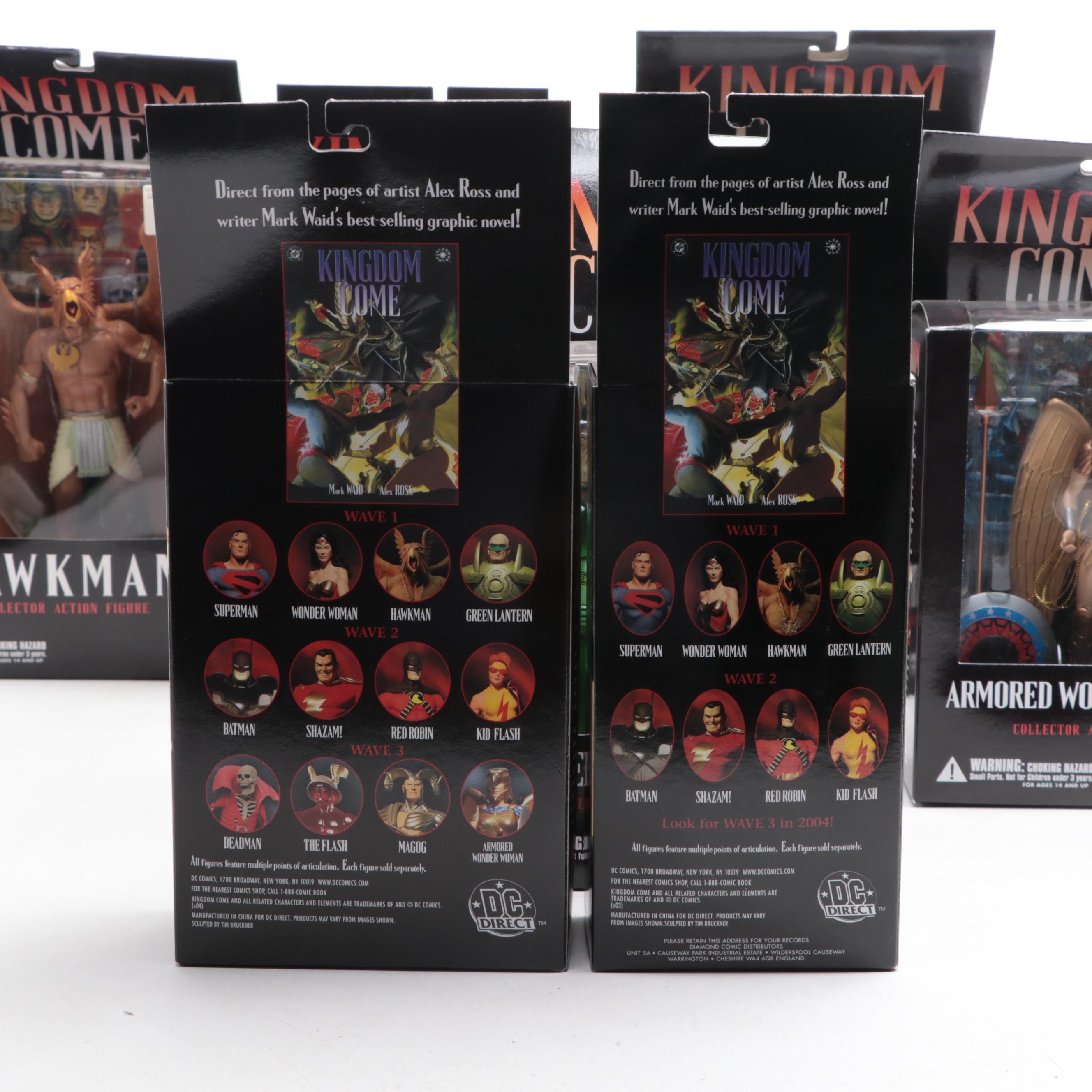 DC Direct Kingdom Come Action Figures Including Wonder Woman, Hawkman and More