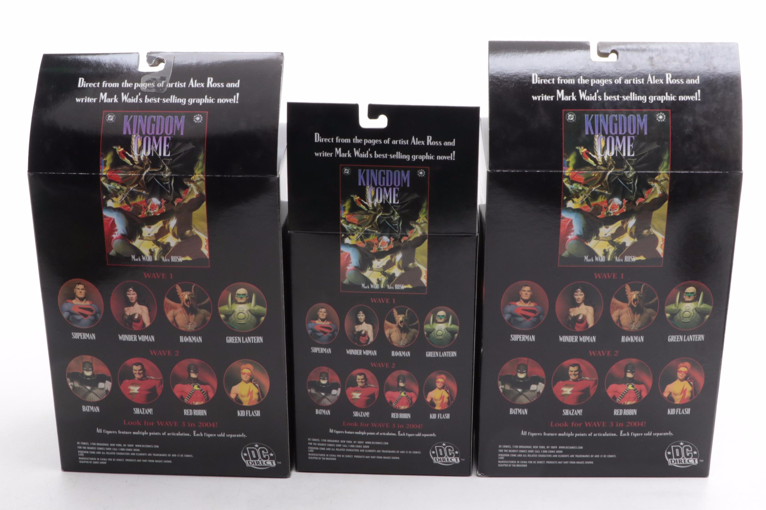 DC Direct Kingdom Come Action Figures Including Wonder Woman, Hawkman and More