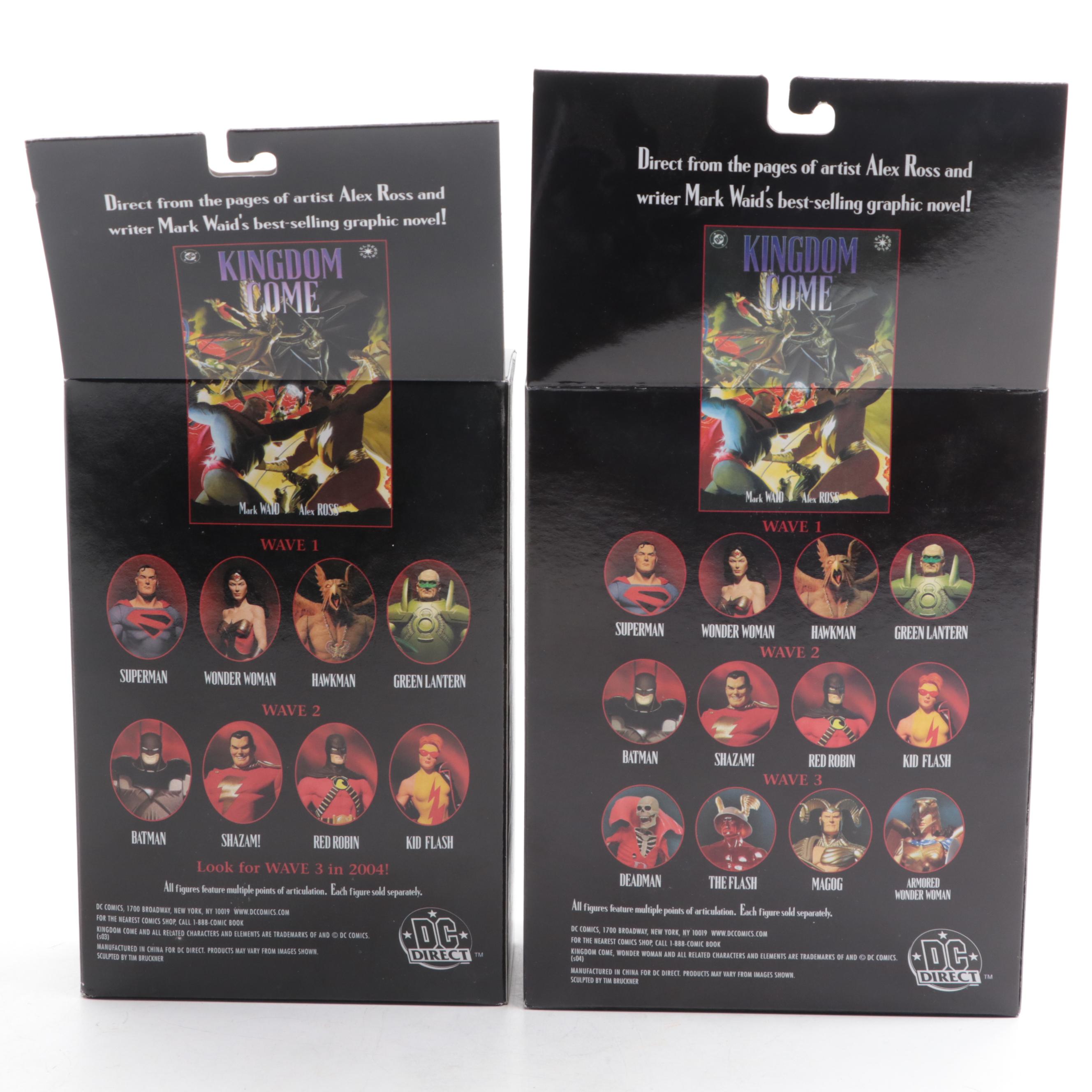 DC Direct Kingdom Come Action Figures Including Wonder Woman, Hawkman and More