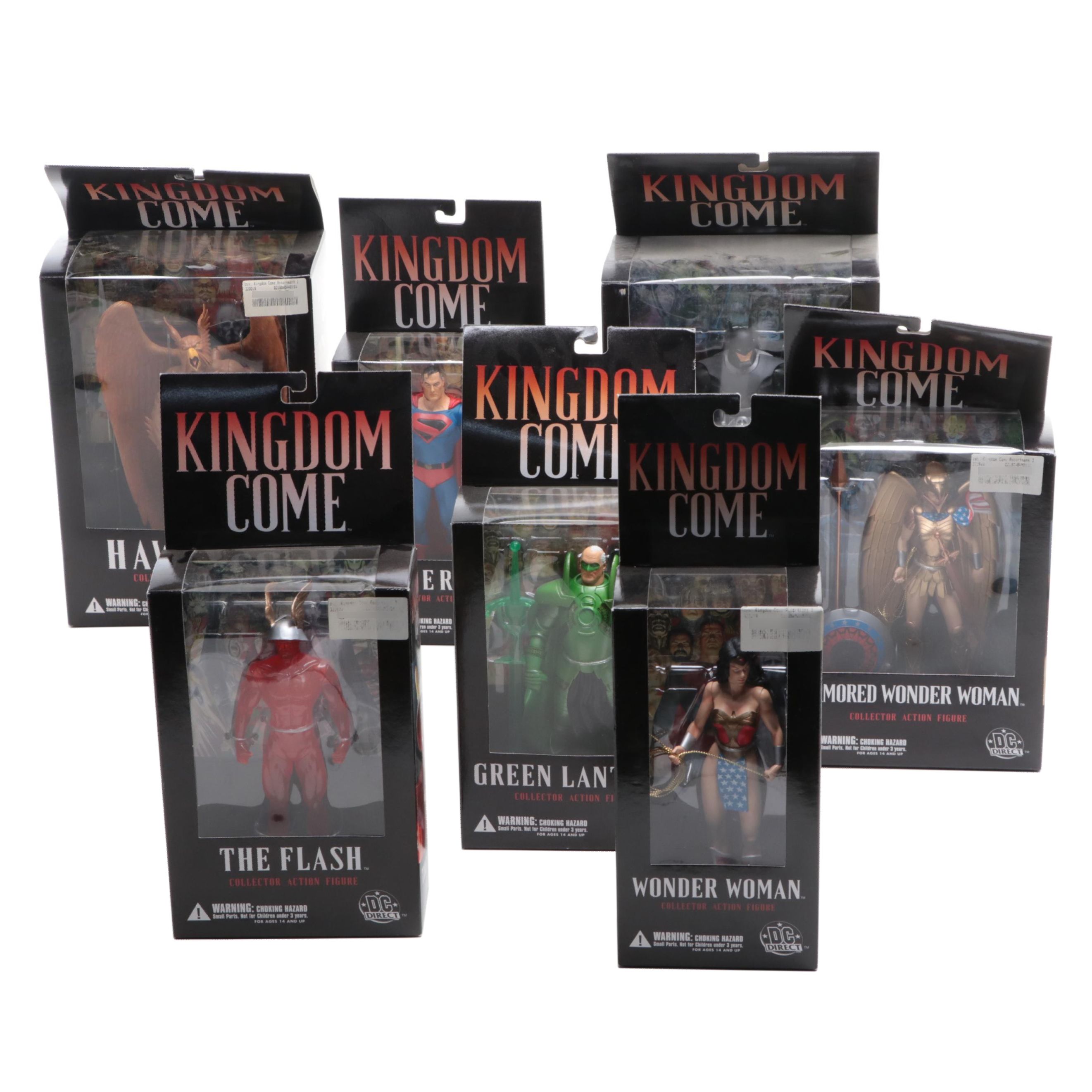 DC Direct Kingdom Come Action Figures Including Wonder Woman, Hawkman and More