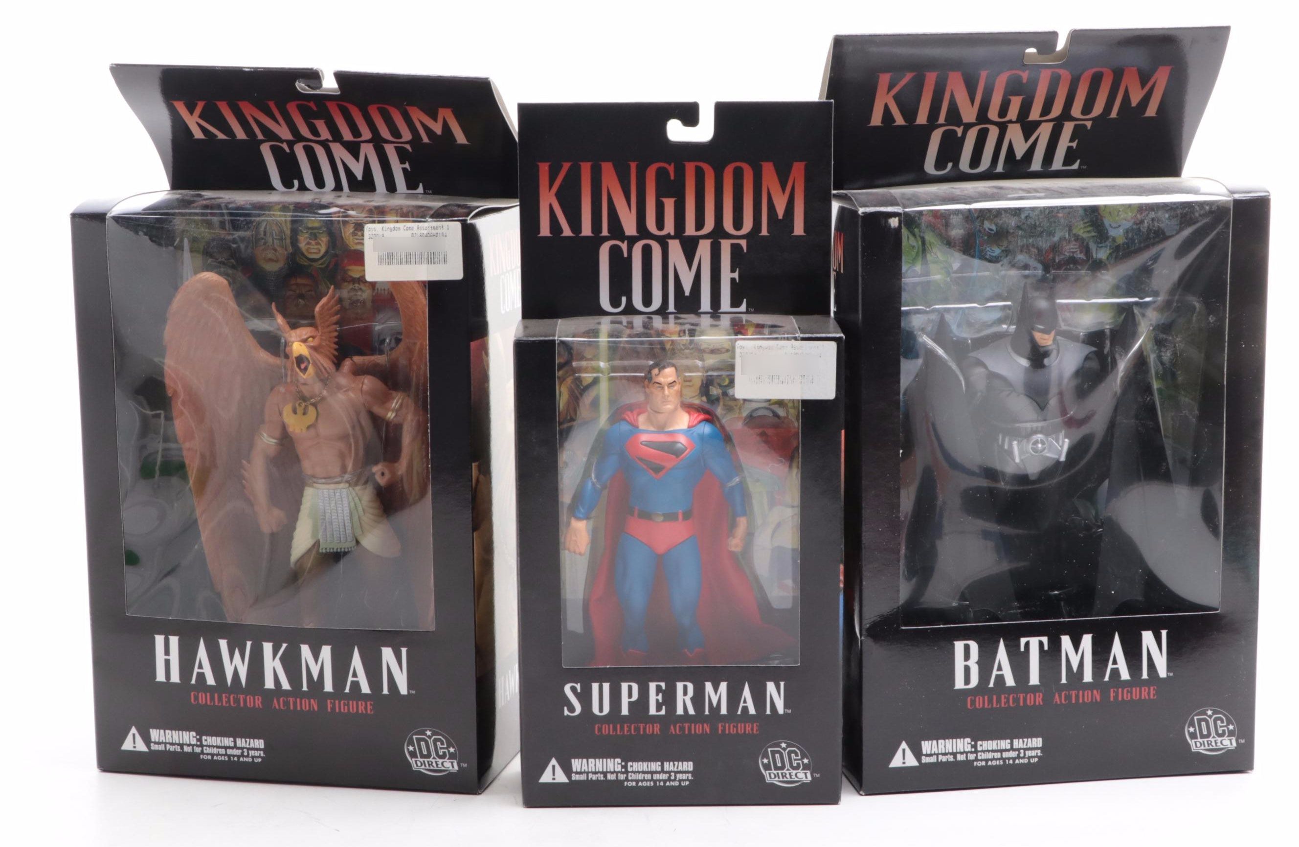 DC Direct Kingdom Come Action Figures Including Wonder Woman, Hawkman and More