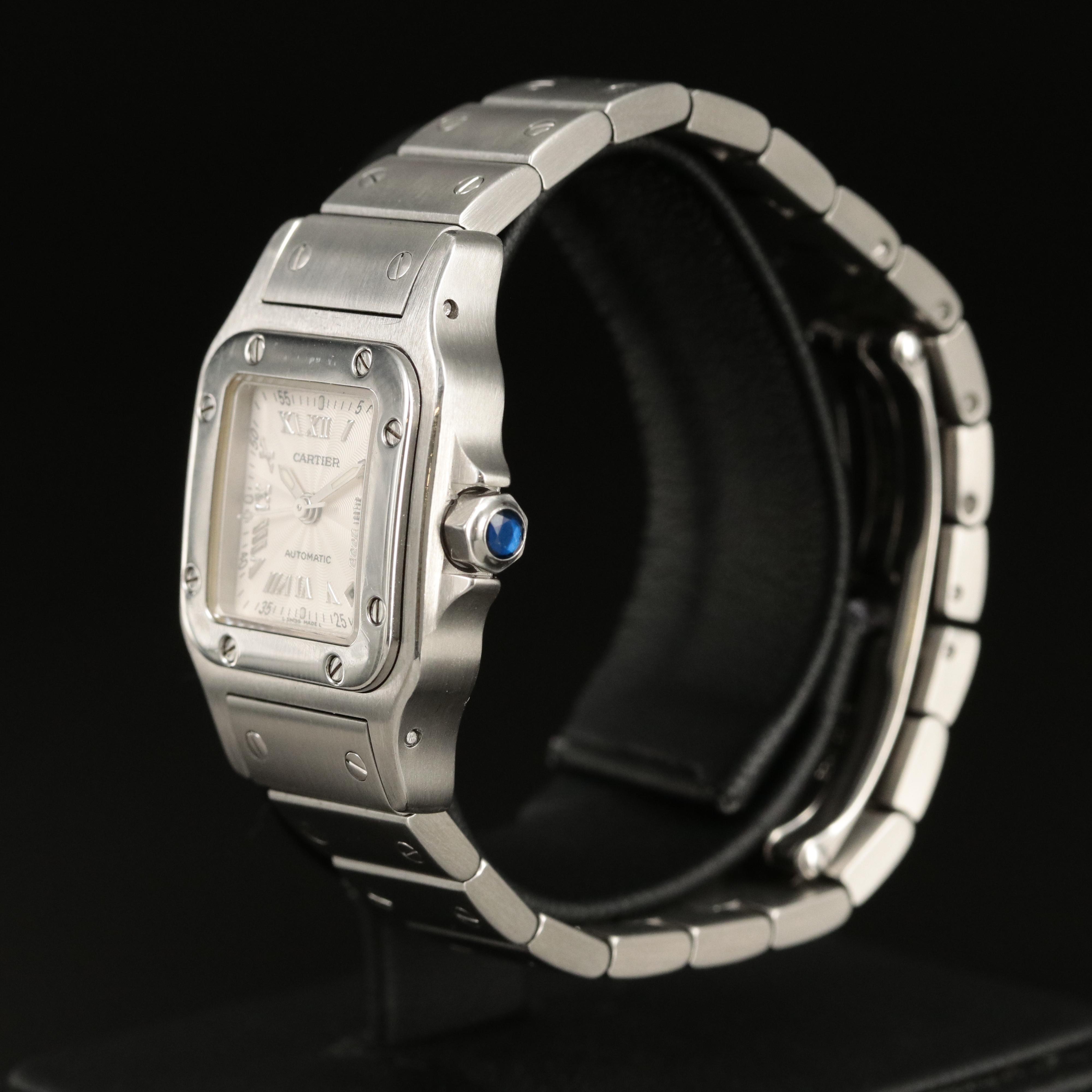 Cartier Santos Galbée Date Steel Automatic Watch