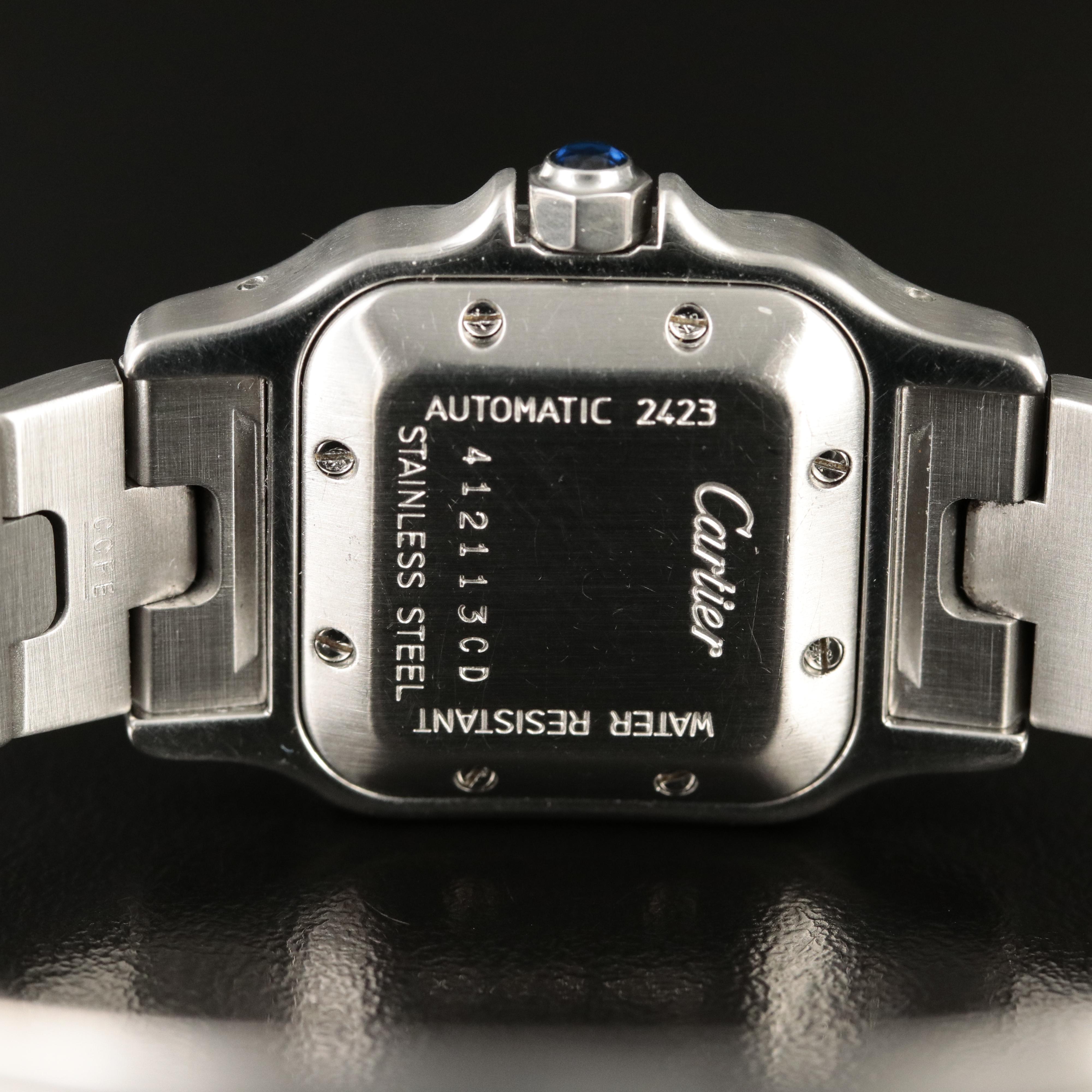 Cartier Santos Galbée Date Steel Automatic Watch