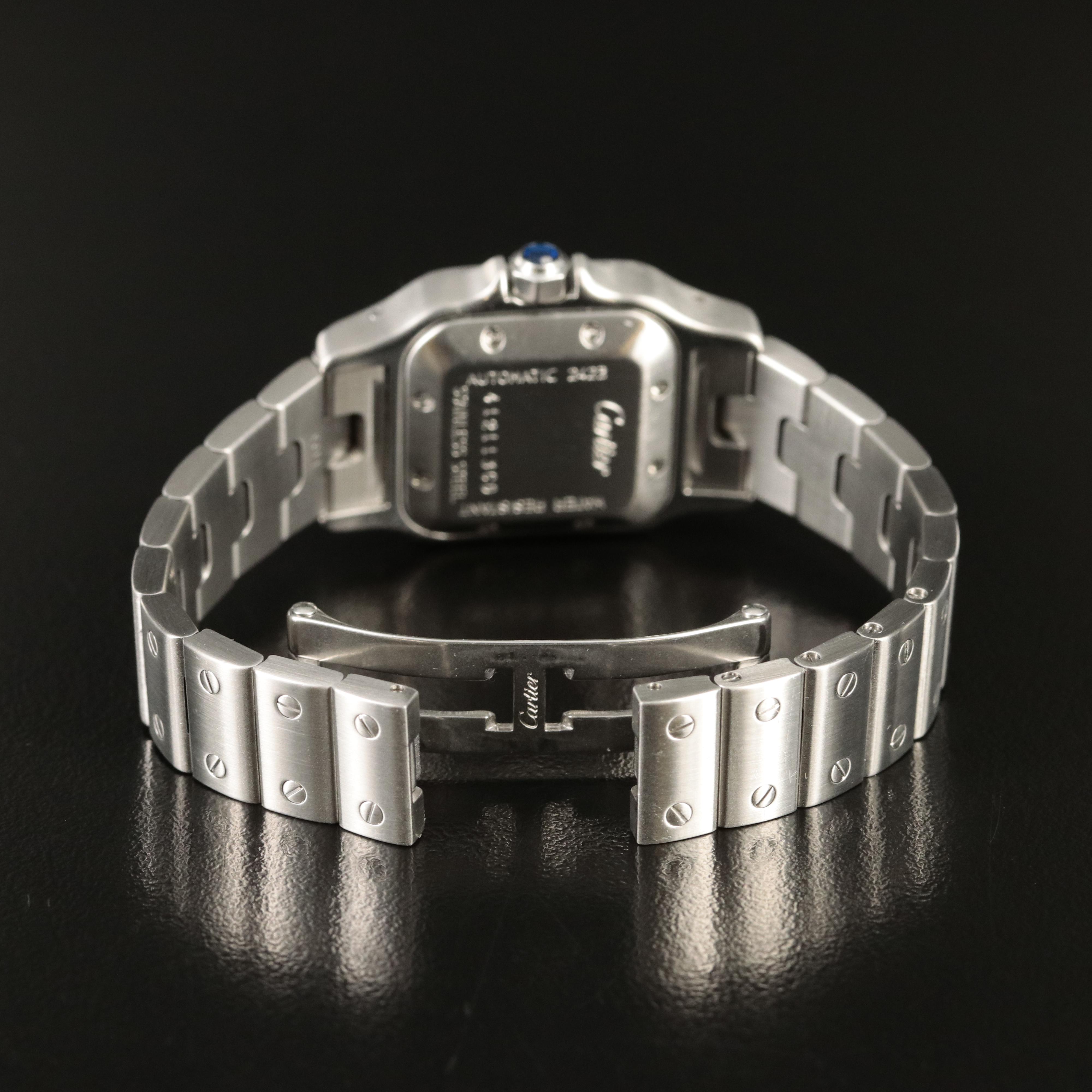 Cartier Santos Galbée Date Steel Automatic Watch