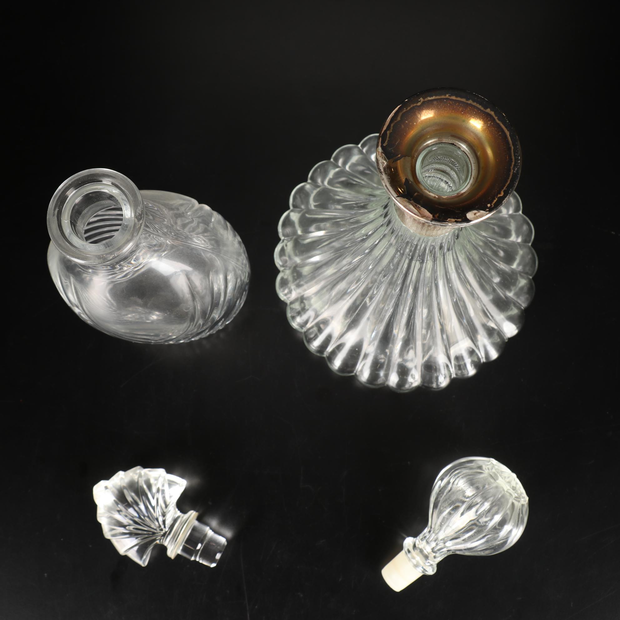 Miller Rogaska Vase, Swan Salt Cellars, Genie Decanter, and More