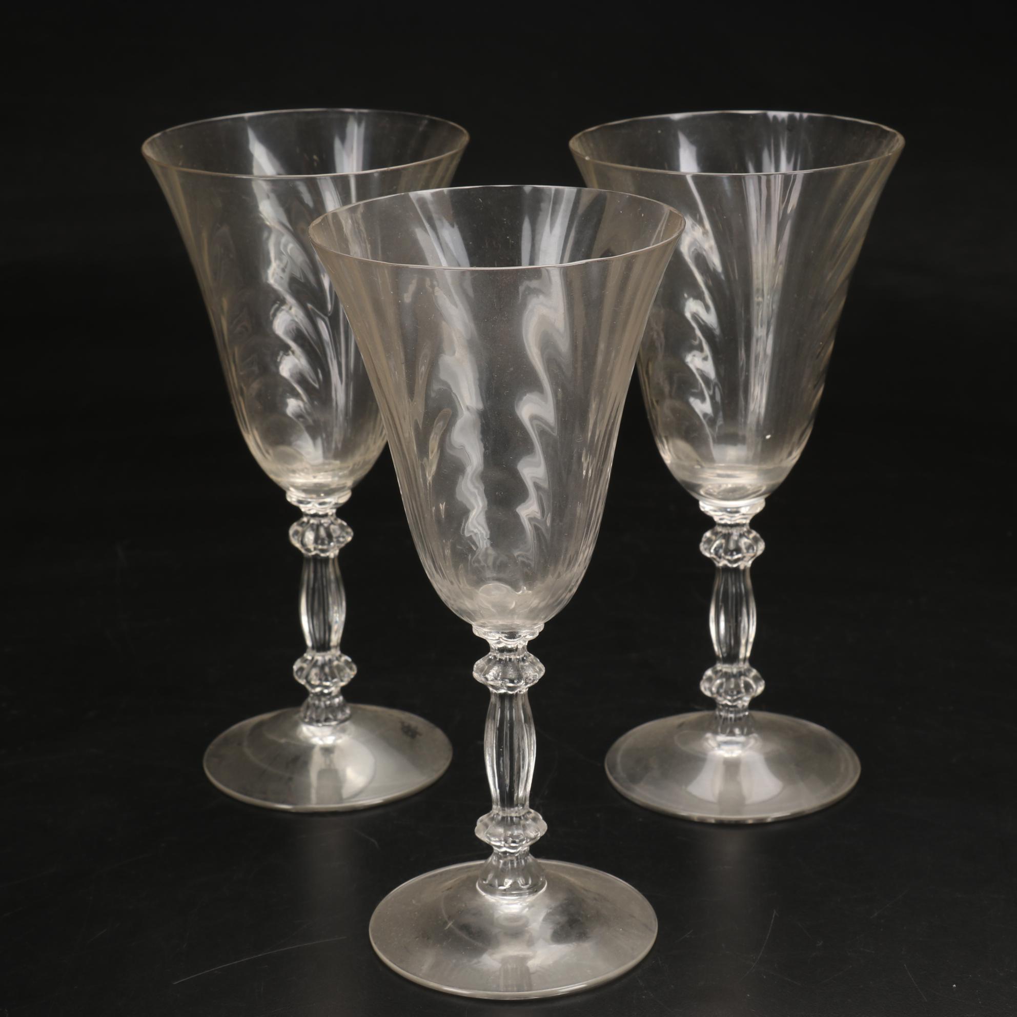 Miller Rogaska Vase, Swan Salt Cellars, Genie Decanter, and More