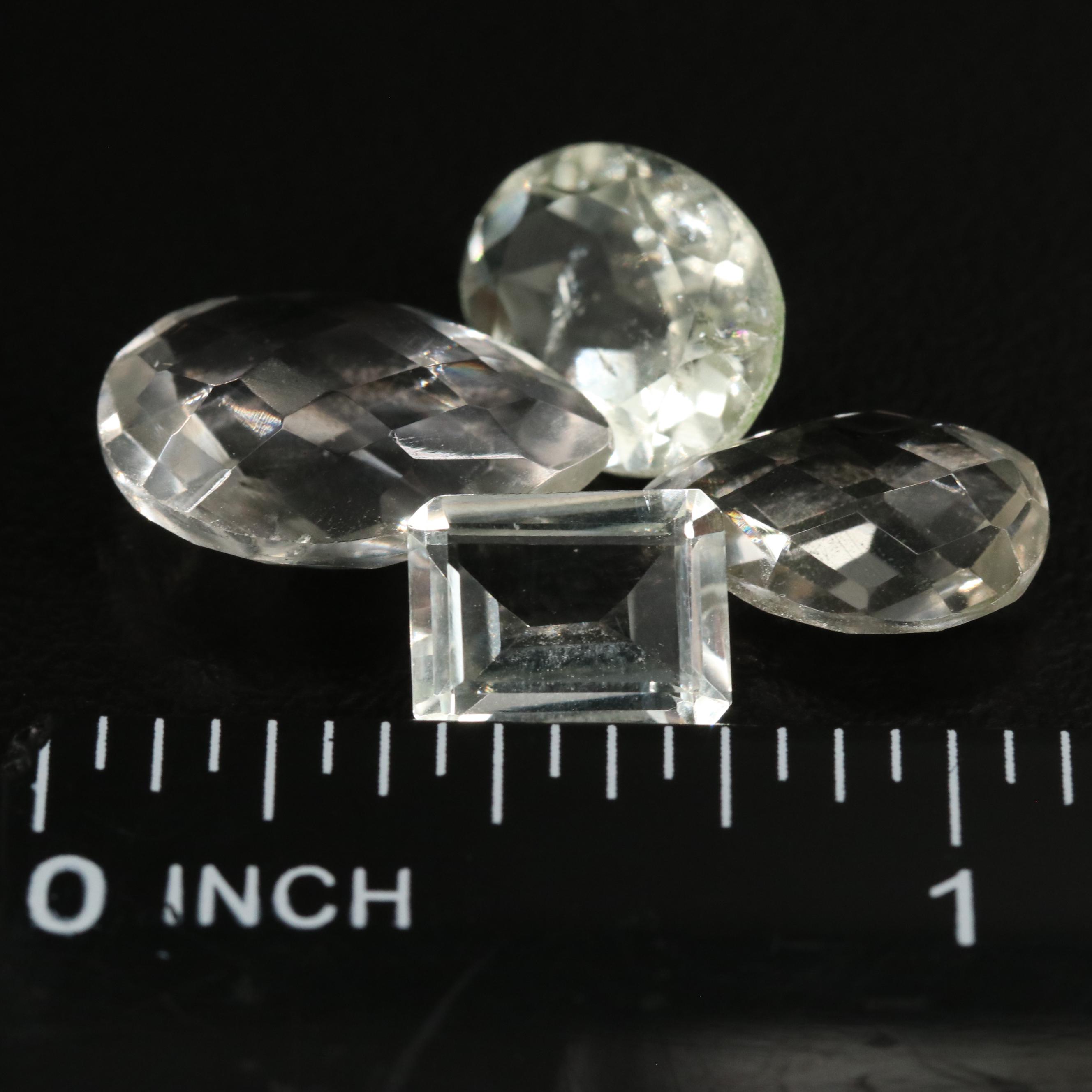 Loose 13.10 CTW Prasiolite Lot