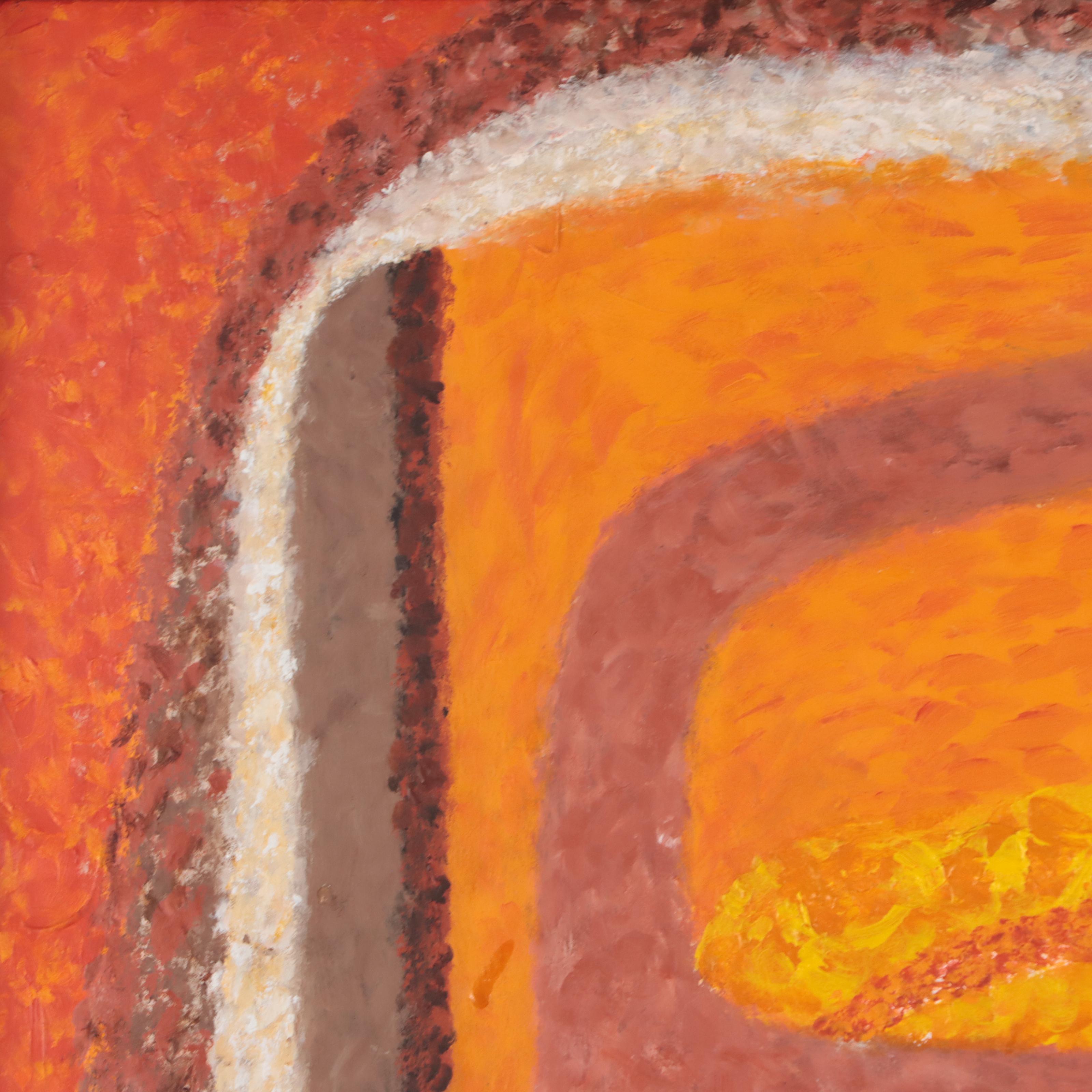 Abstract Non-Objective Oil Painting