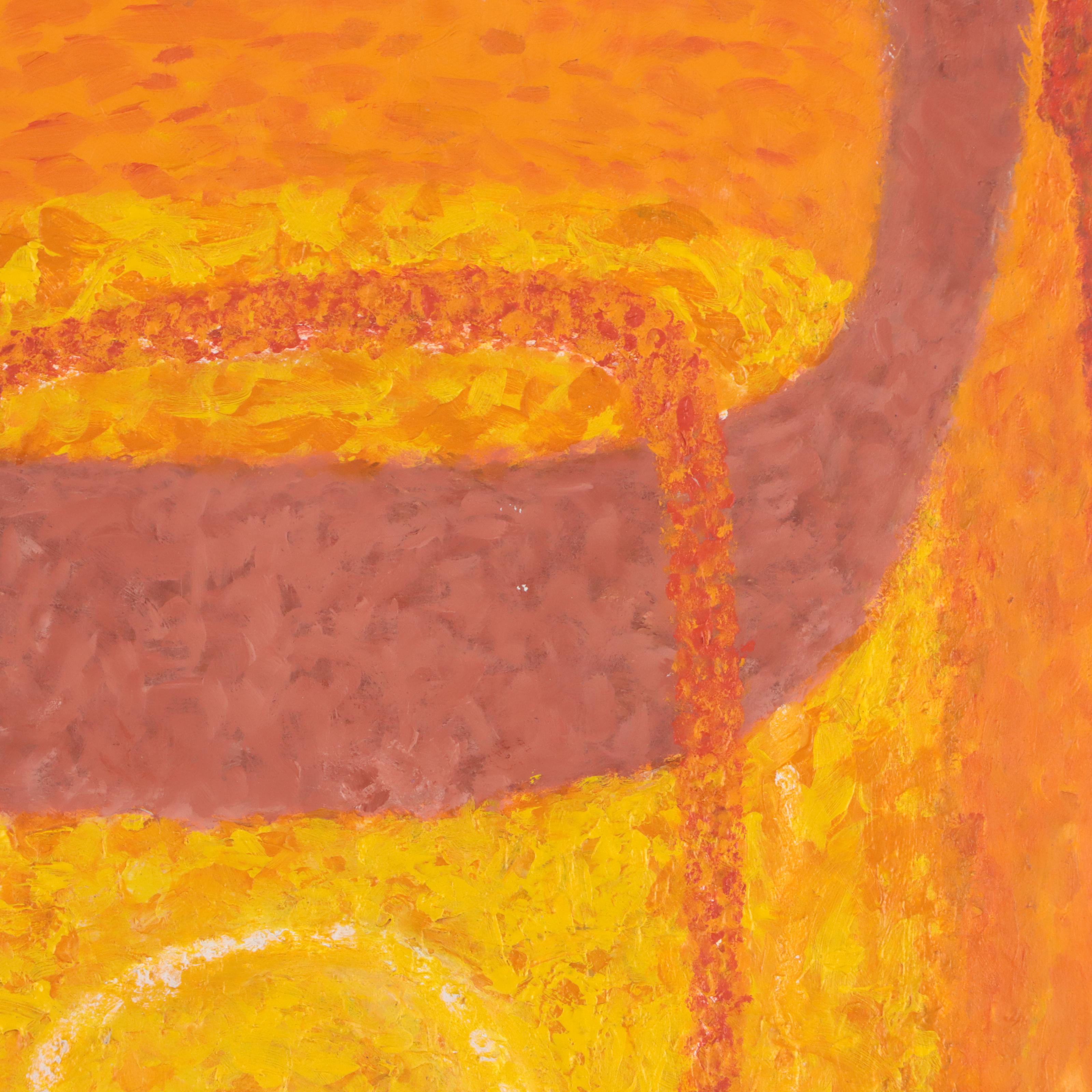 Abstract Non-Objective Oil Painting