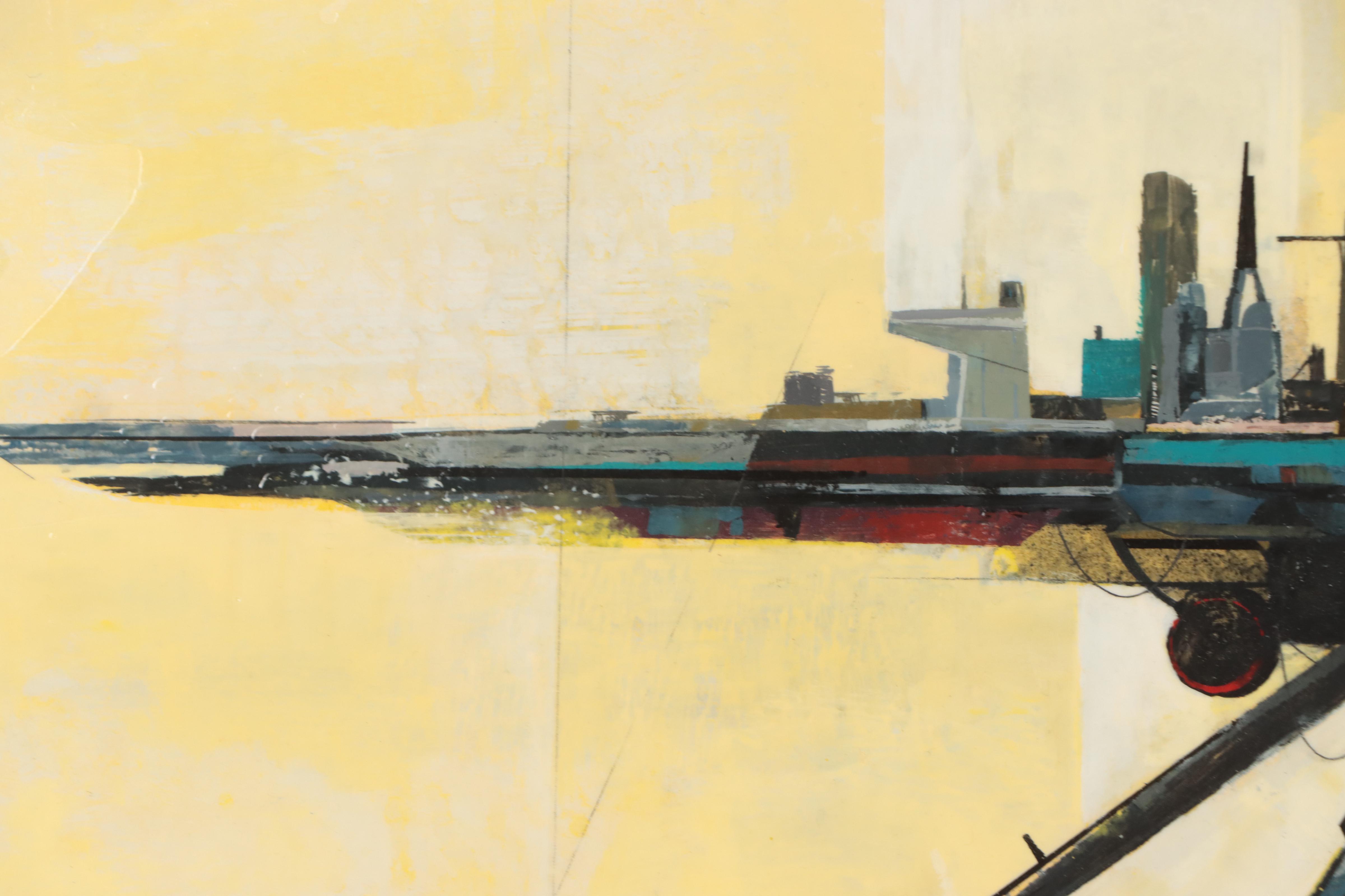 John Westmark Mixed Media Painting "Bizz Buzz"